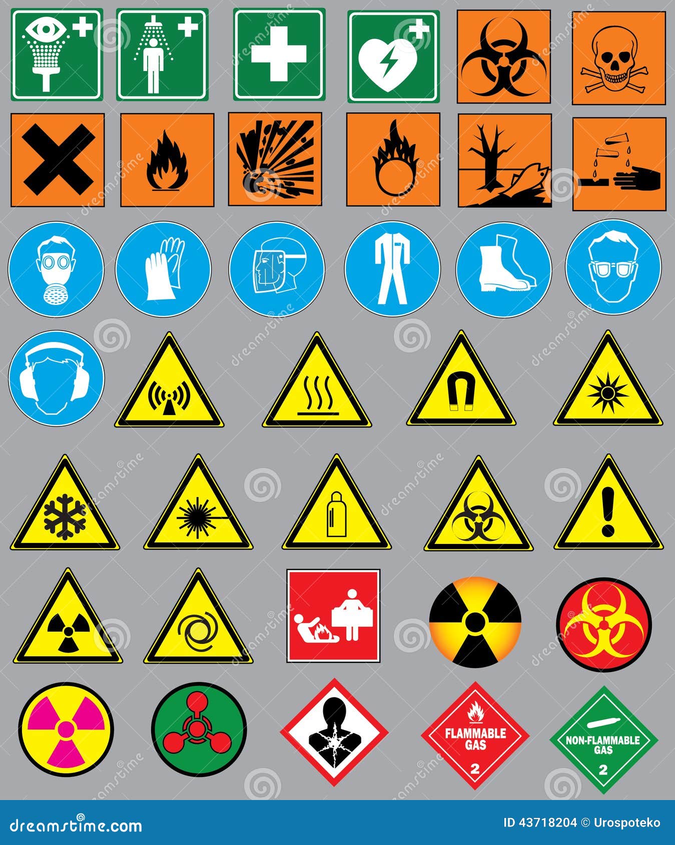 Chemistry simbols stock vector. Illustration of carcinogen - 21 With Lab Safety Symbols Worksheet