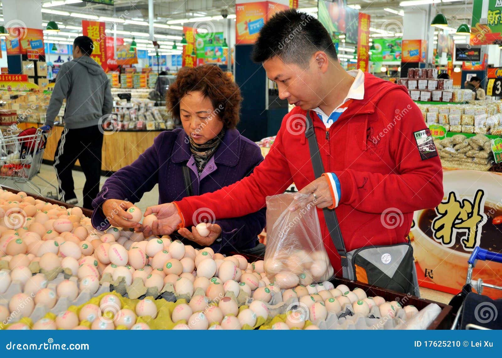 Chengdu,China Chinese Shopping at Walmart Editorial Image Image of