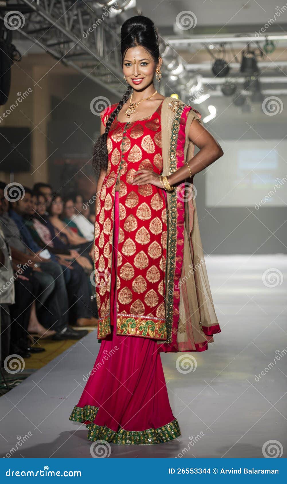 Chennai International Fashion Week 2012 Editorial Stock Image Image