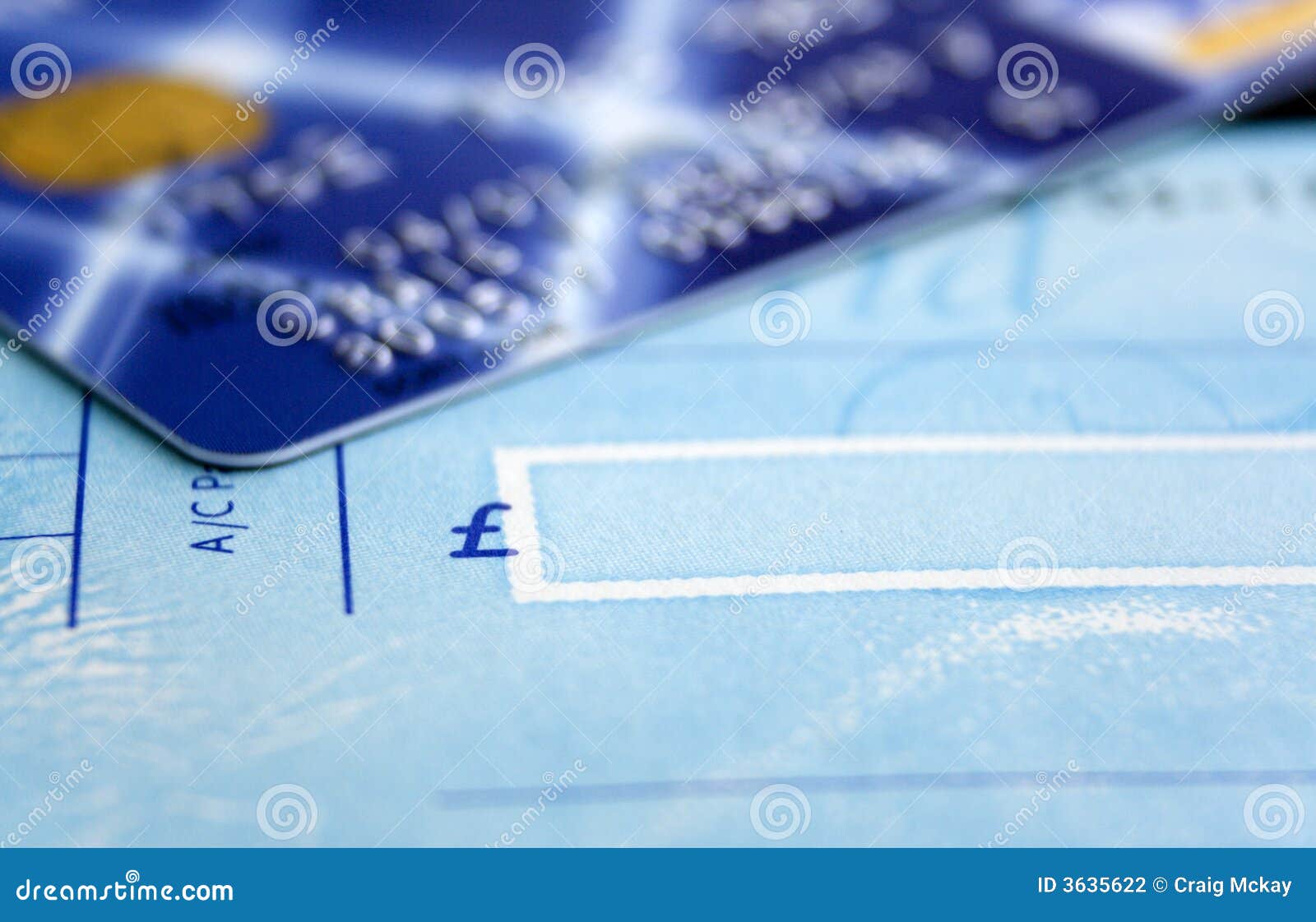 Cheque Book & Card stock photo. Image of expense, credit 3635622
