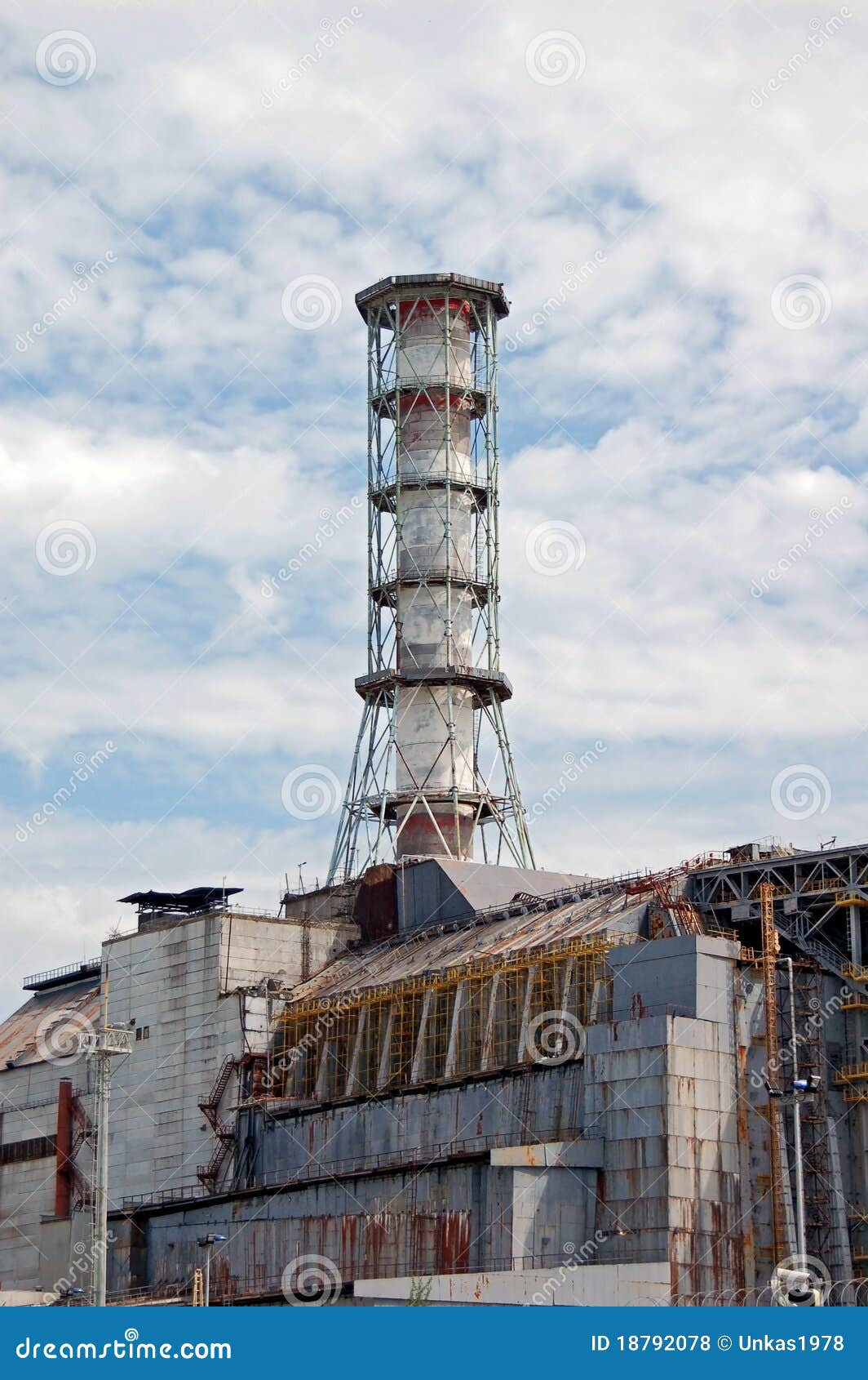 Chernobyl Atomic Power Station Editorial Stock Photo - Image Of