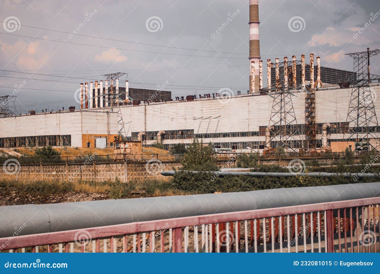 Chernobyl Nuclear Power Plant Reactor Explosion Stock Image - Image of anxiety, radiation: 232081015