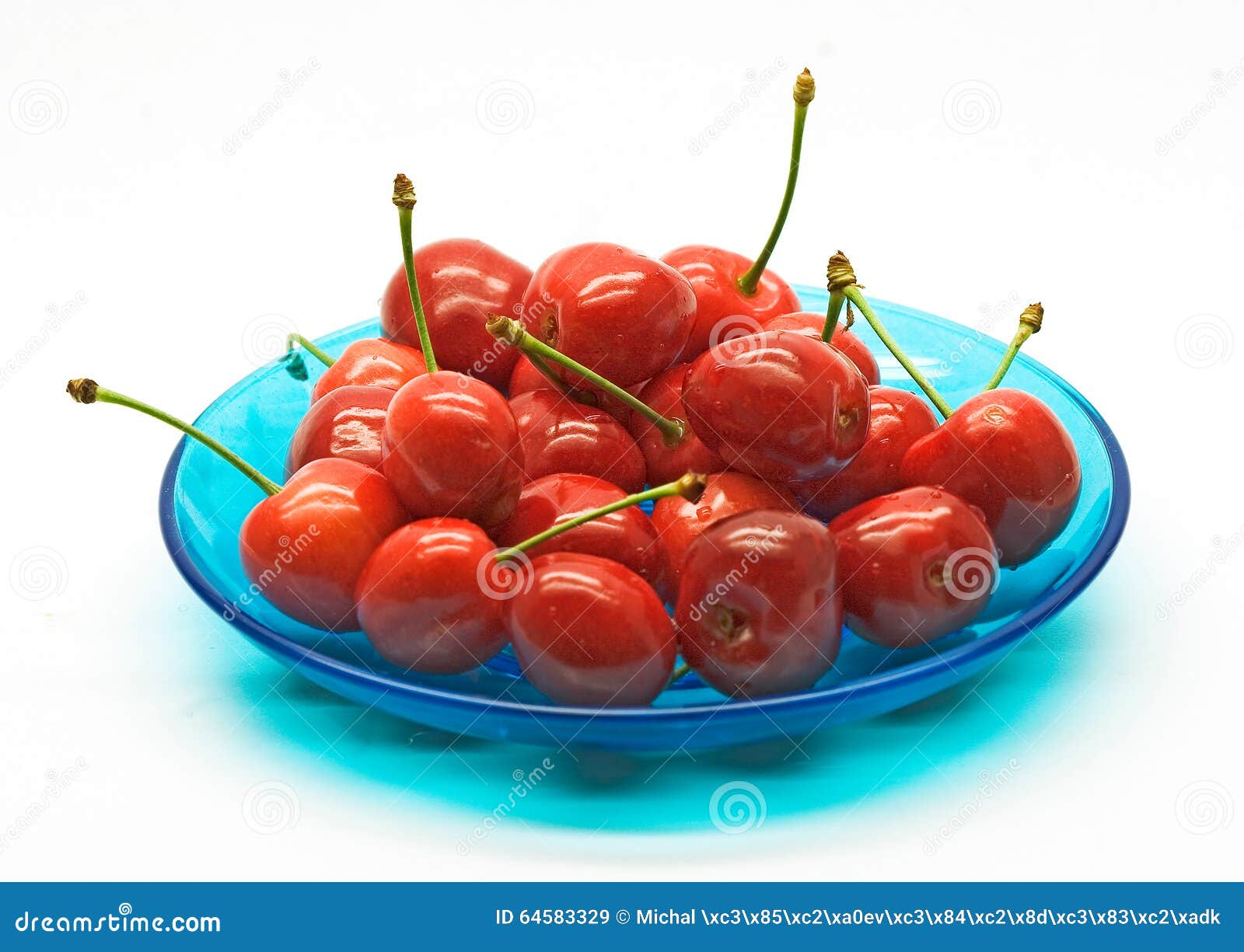 Cherries stock image. Image of studio, fruits, cherries 64583329