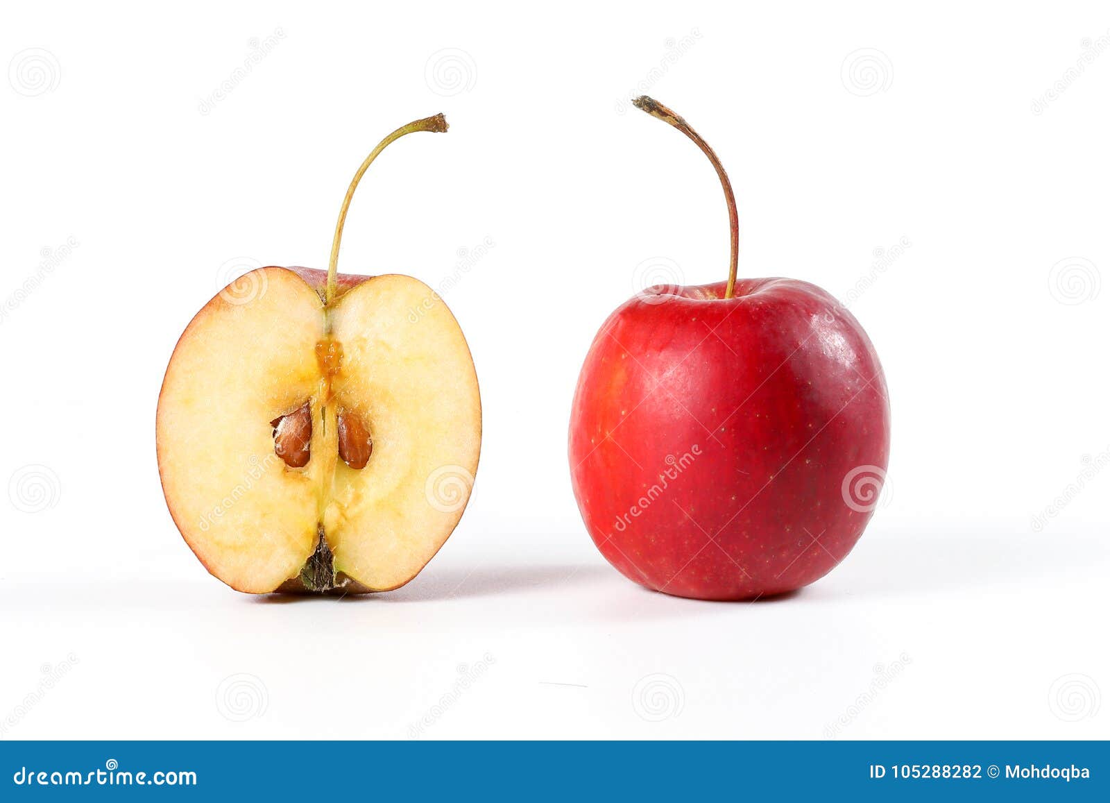 Cherry Apple fruit stock photo. Image of pear, little 105288282