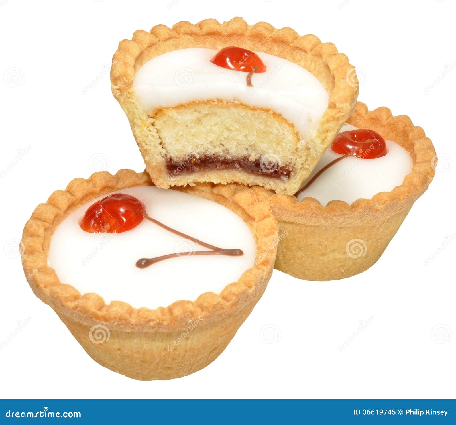 iced bakewell tart iced bakewell tart