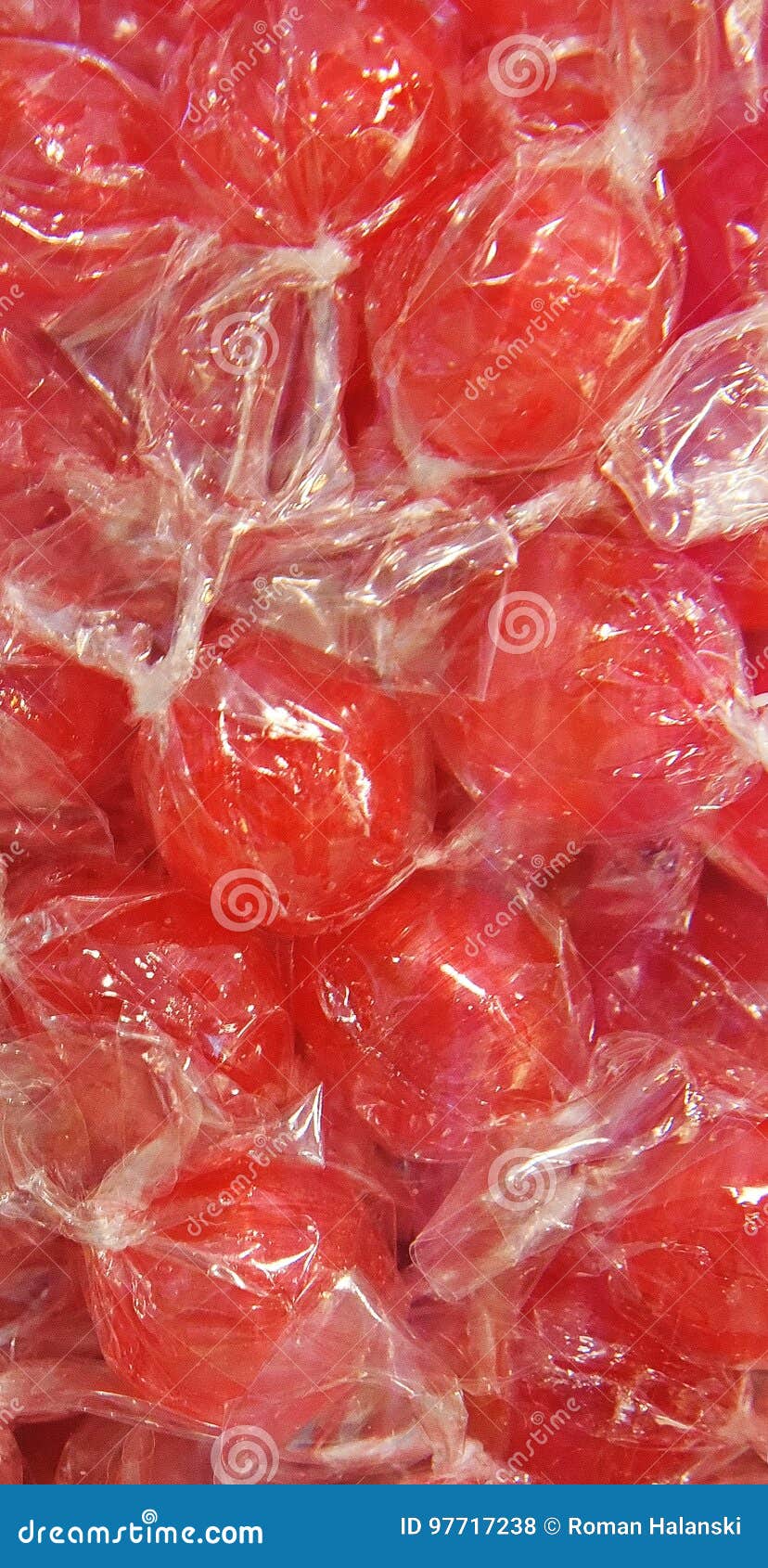 Cherry Candies are Very Tempting Stock Photo Image of orange, marine