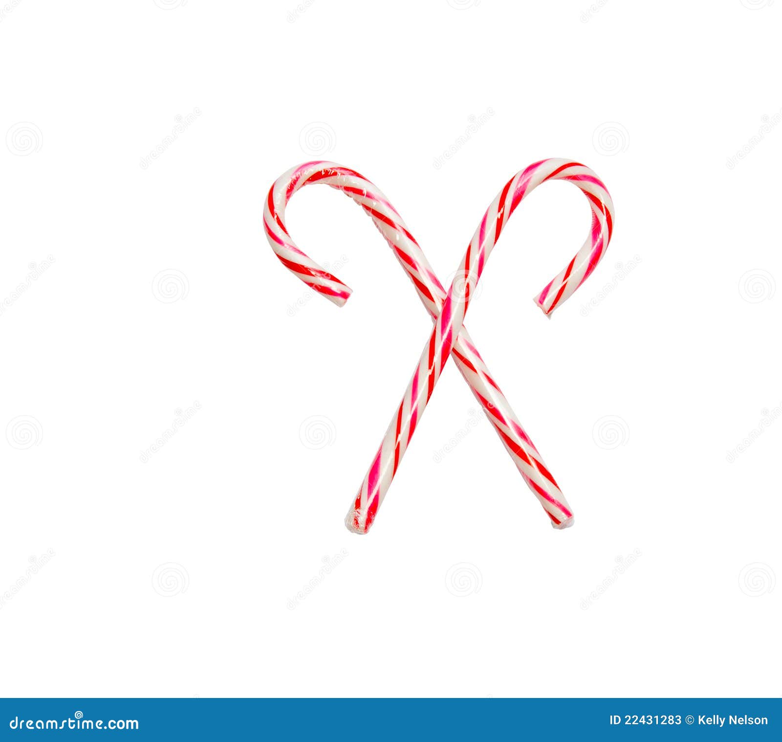 Cherry Candy Canes, Isolated. Stock Image Image of christmas