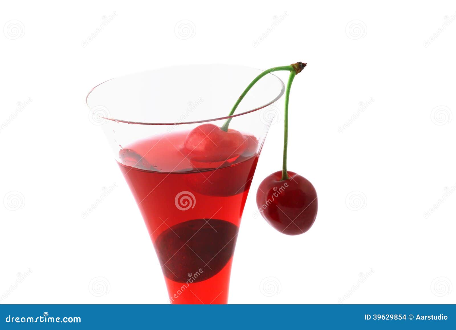 Cherry cocktail stock photo. Image of expensive, fresh 39629854