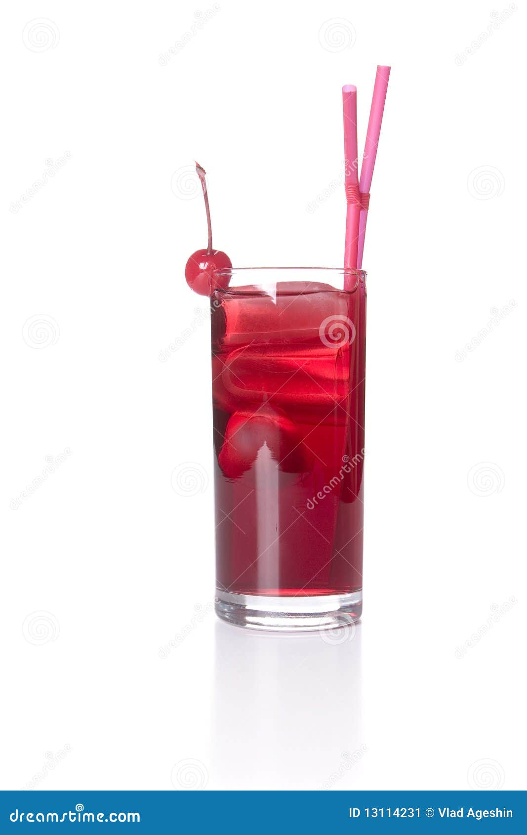 Cherry drink stock image. Image of beverage, cold, pink 13114231