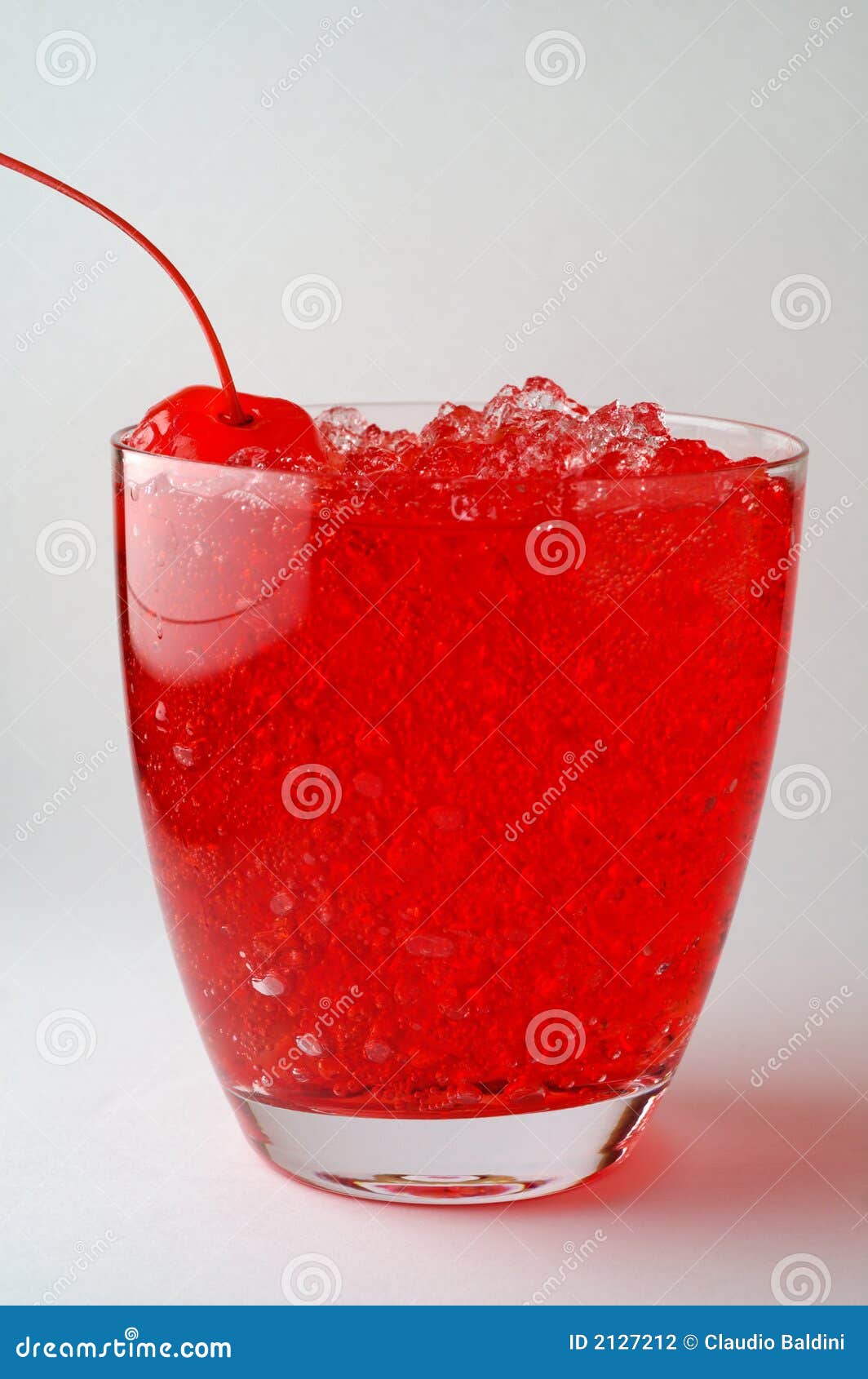 Cherry drink stock photo. Image of chilled, juice, glass 2127212
