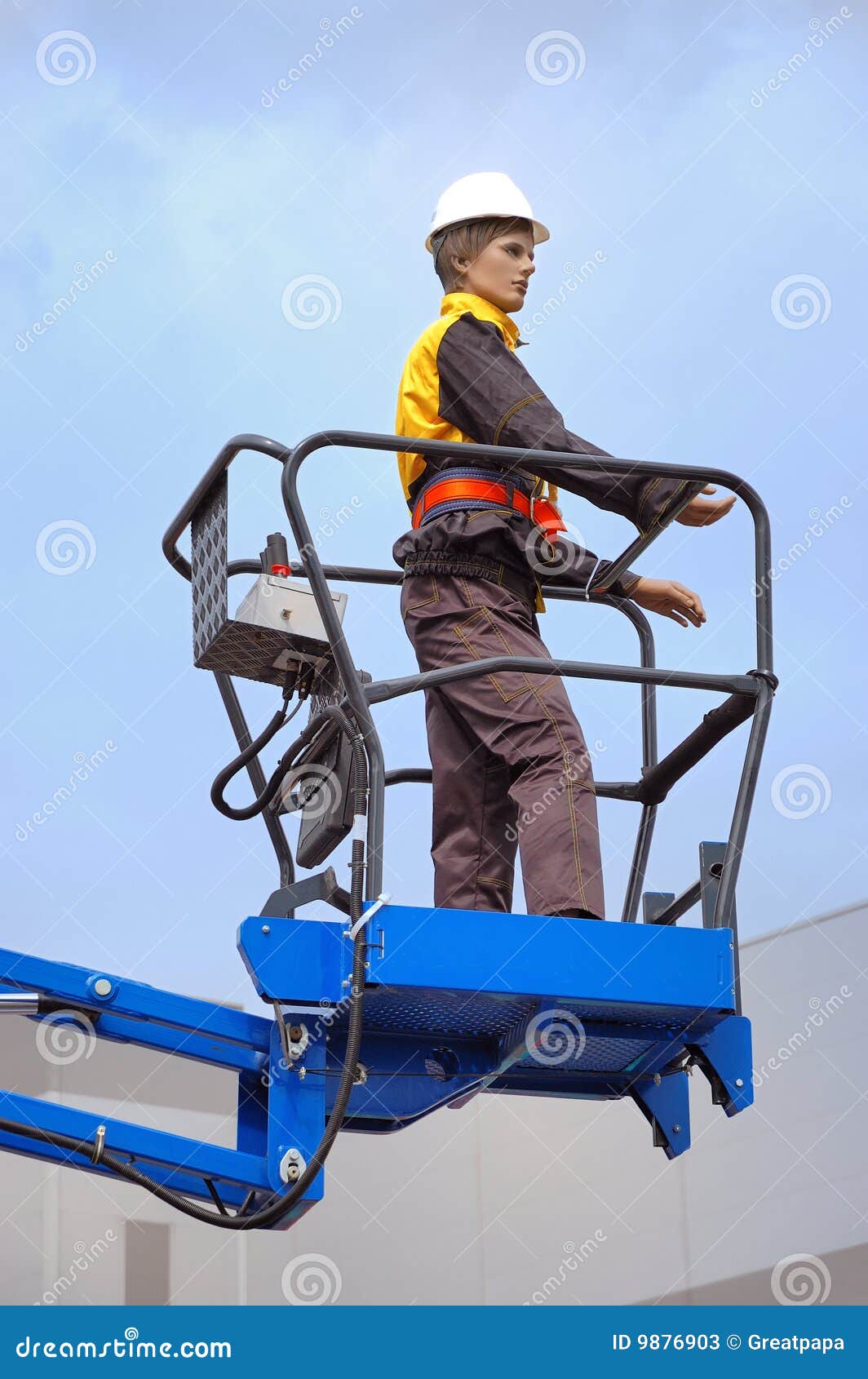 Cherry Picker. Stock Photography | CartoonDealer.com #48133052