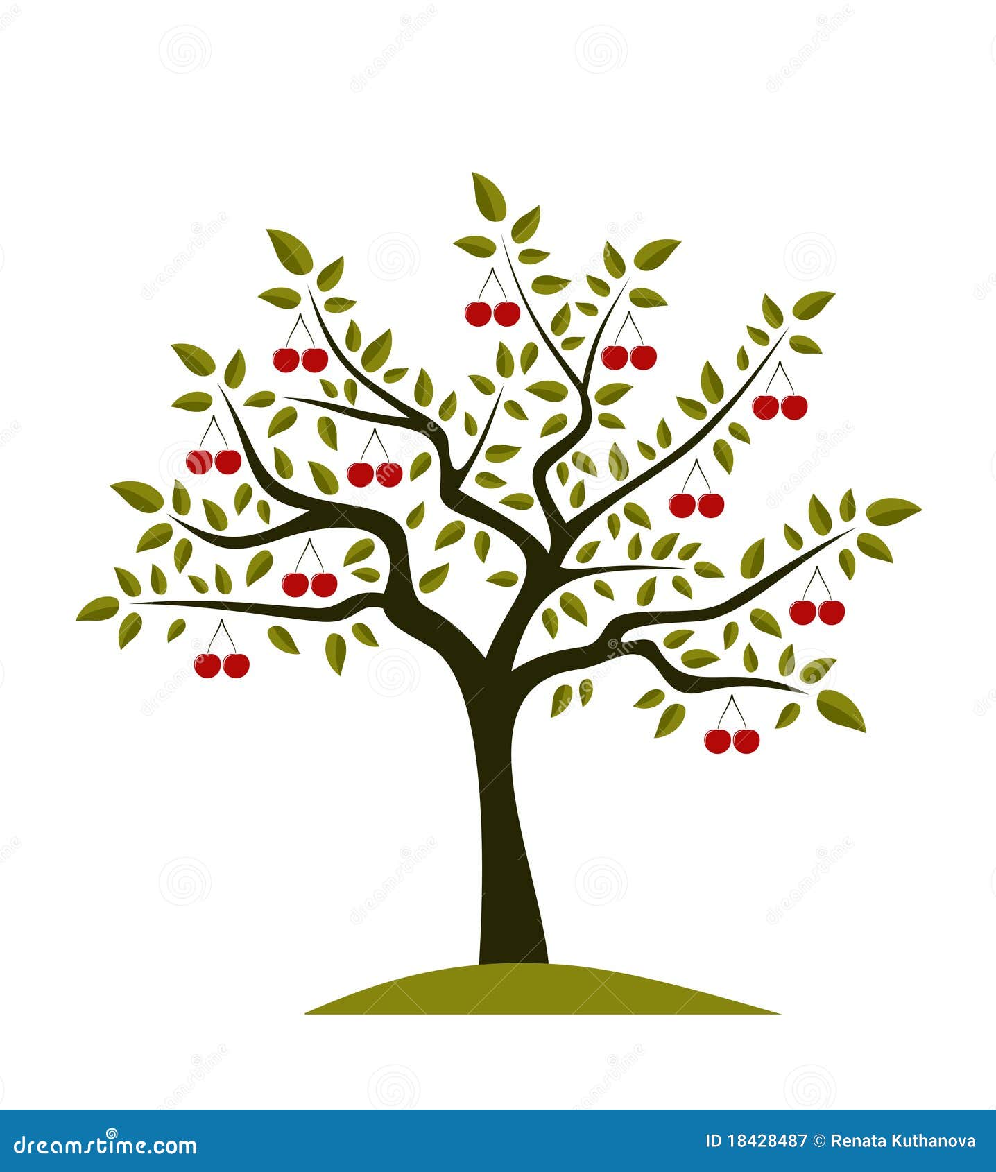 Cherry Tree Stock Illustrations 28 274 Cherry Tree Stock Illustrations Vectors Clipart Dreamstime