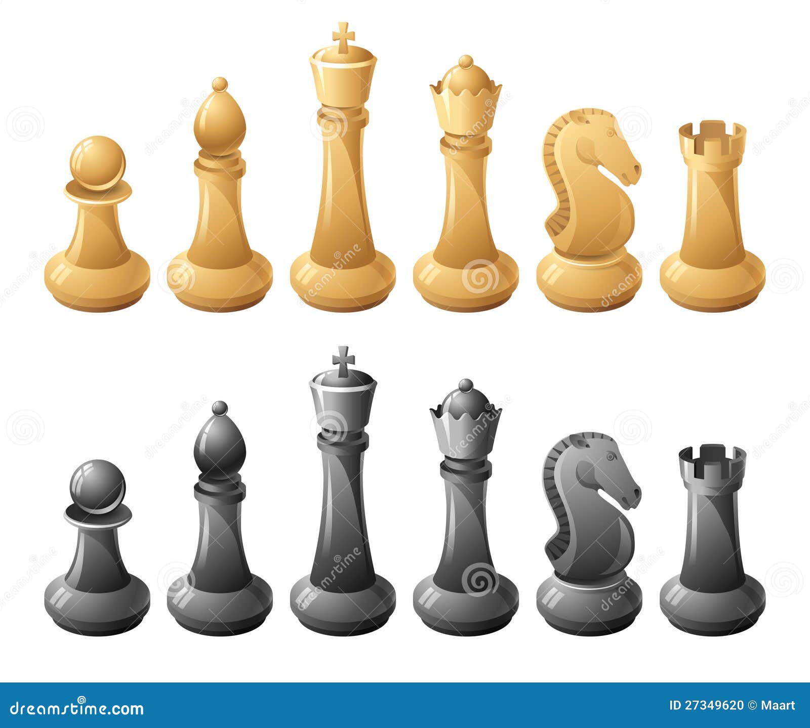 Chess stock illustration. Illustration of games, chessman - 27349620