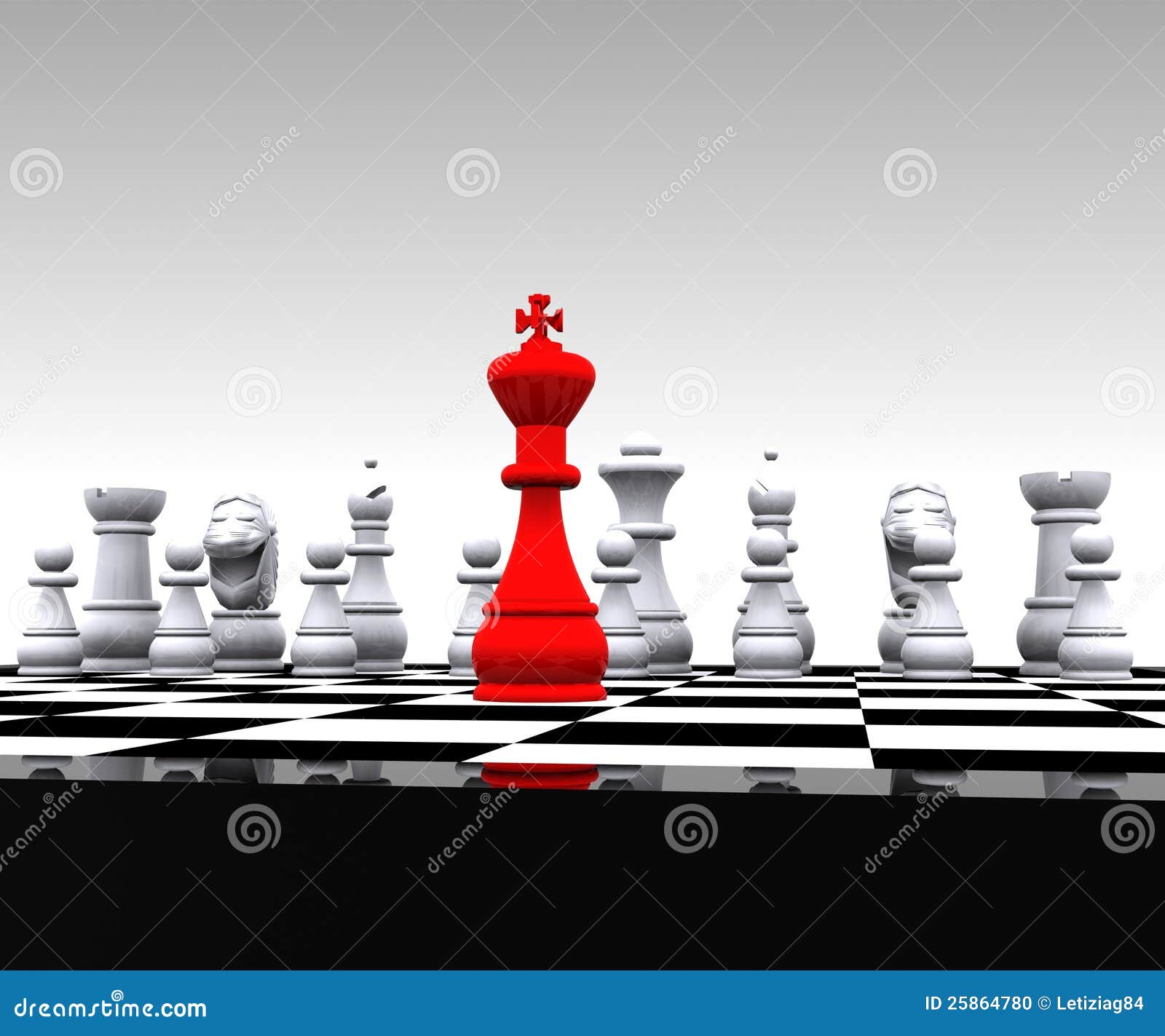 Chess - 3D stock illustration. Illustration of path, assault - 25864780