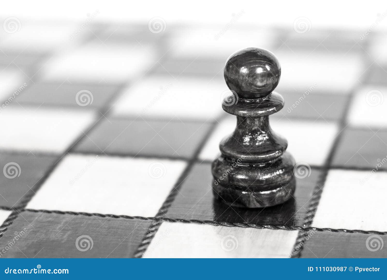 Browse Free HD Images of Dark Wooden Chess Pieces On Black