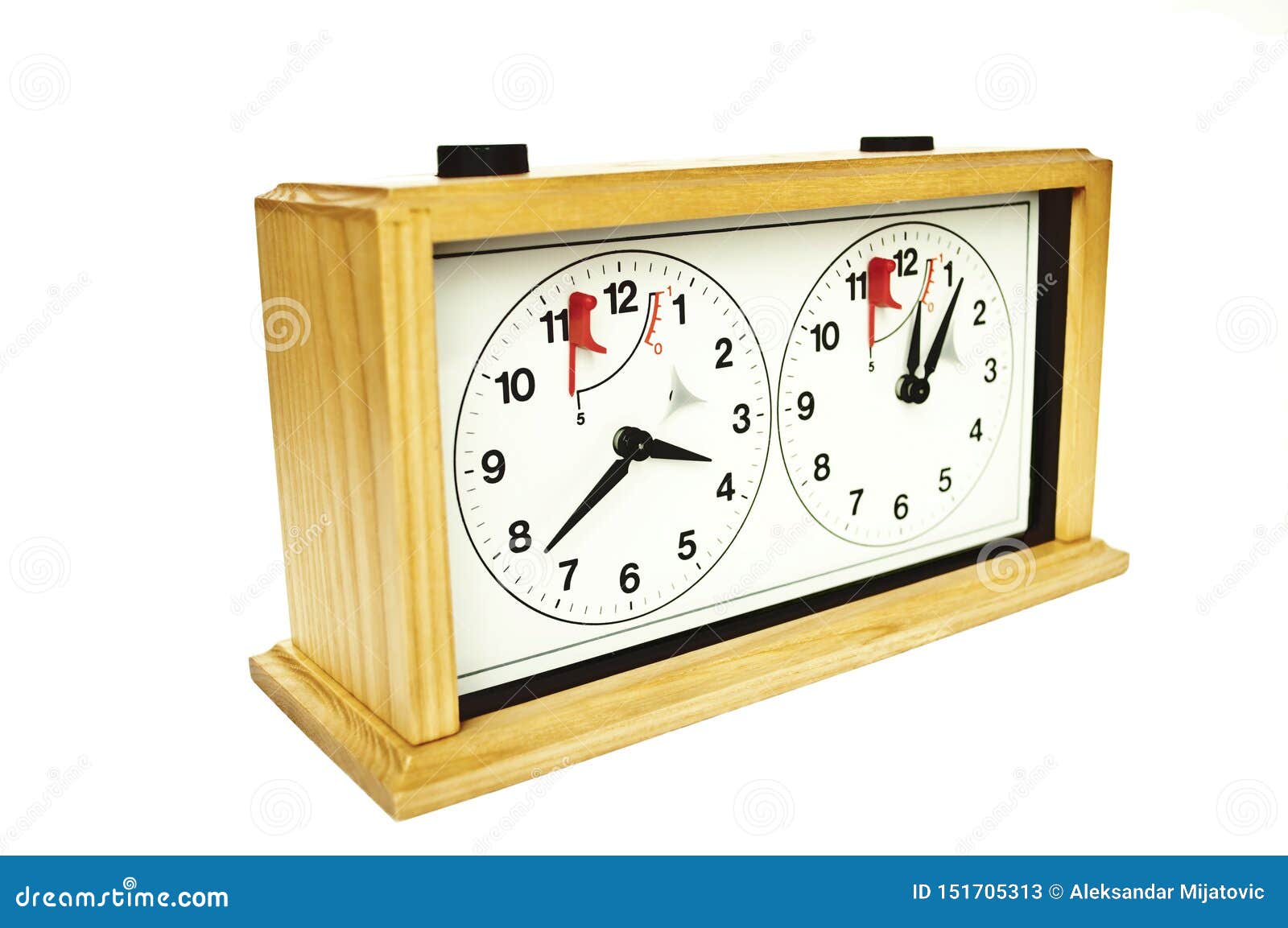 Chess clock stock image. Image of second, isolated, black 151705313