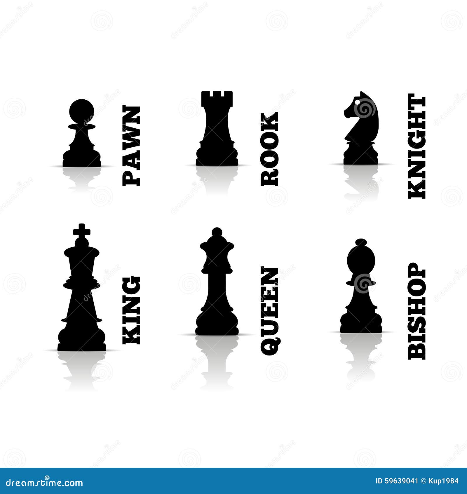 Chess Piece Names Stock Illustrations – 18 Chess Piece Names Stock  Illustrations, Vectors & Clipart - Dreamstime