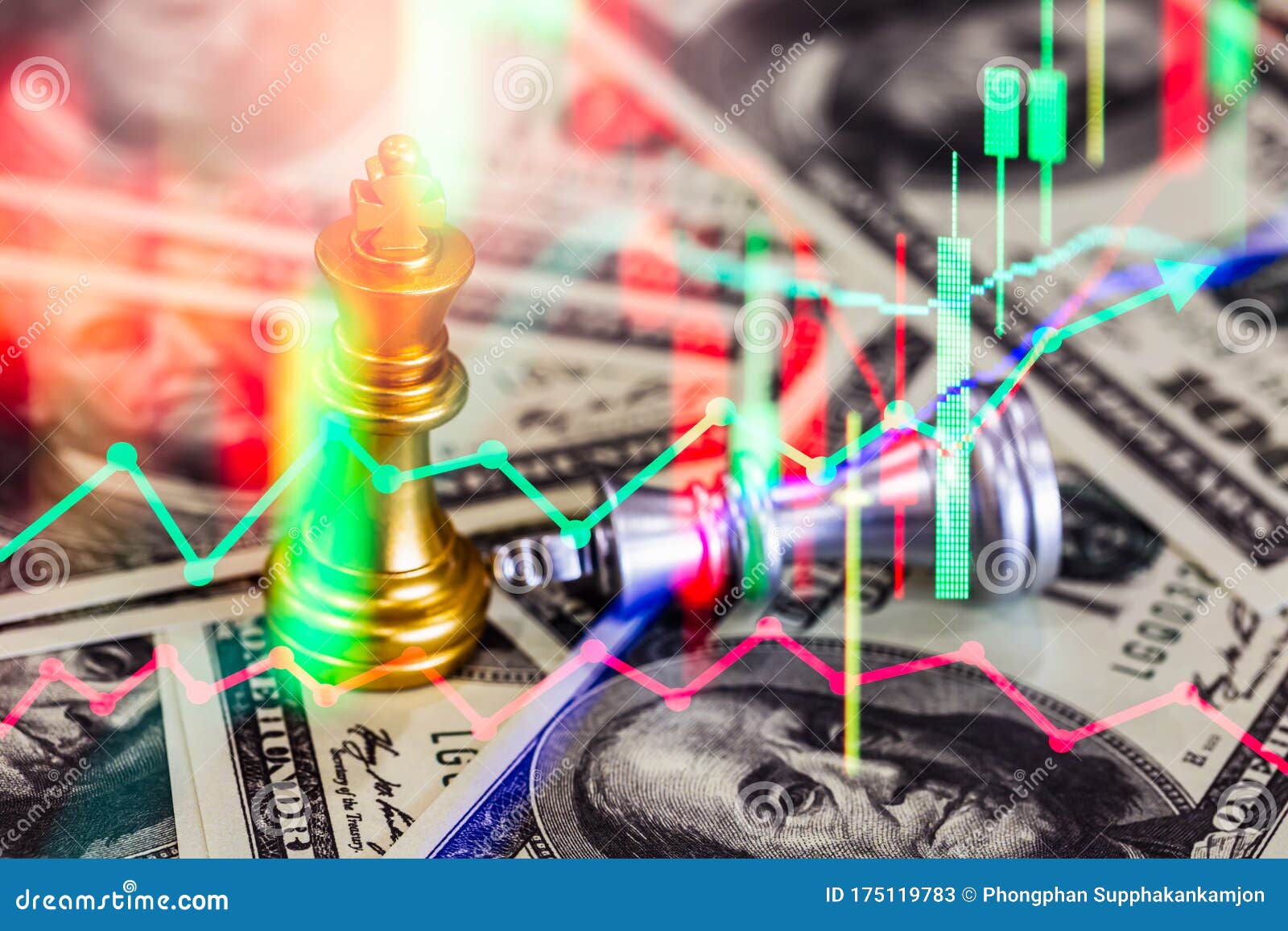 Chess Game On Chess Board On Stock Market Or Forex Trading Graph Chart For  Financial Investment Concept. Economy Trends For Digital Business Marketing  Strategy Analysis. Abstract Finance Background. Stock Photo, Picture and