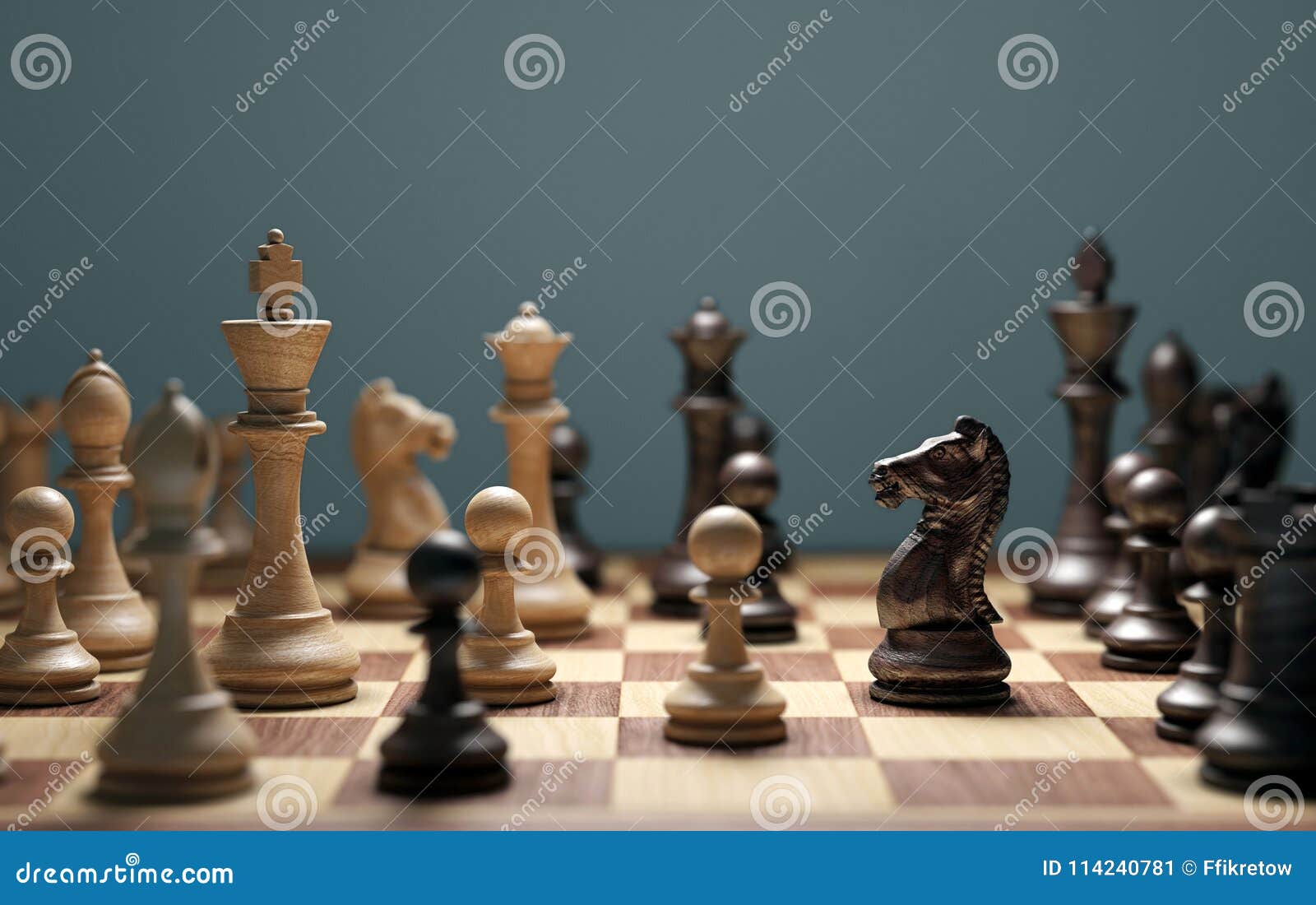 Chess Game Winning Strategy Mind Stock Image Image of game, army 114240781
