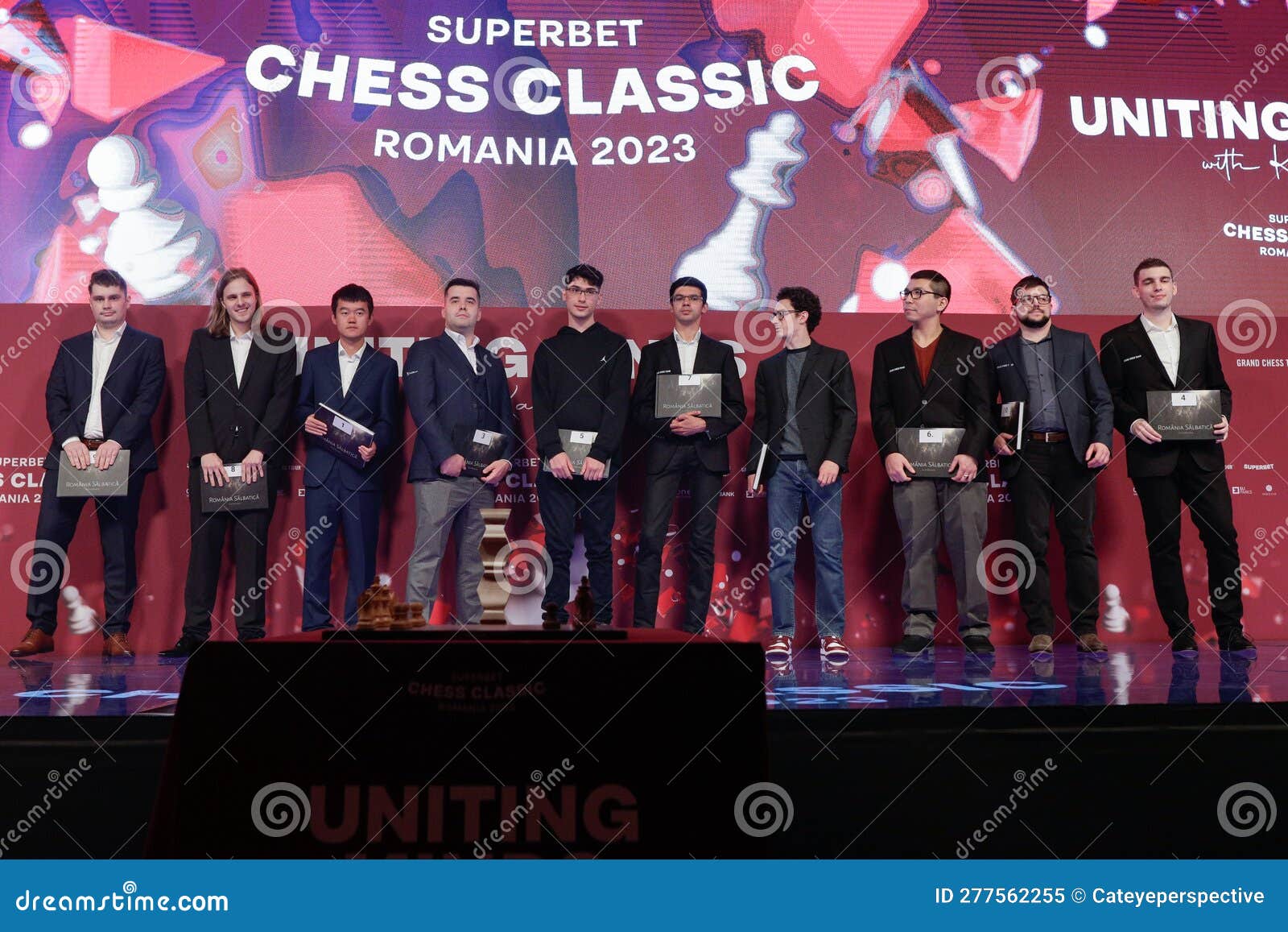 Bucharest, Romania. 10th May, 2023: Romanian chess grandmaster Richard  Rapport attends a press conference, in the free day of Superbet Chess  Classic Romania 2023, the first stage of the Grand Chess Tour