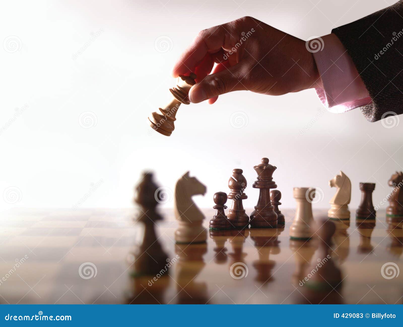 chess and hand