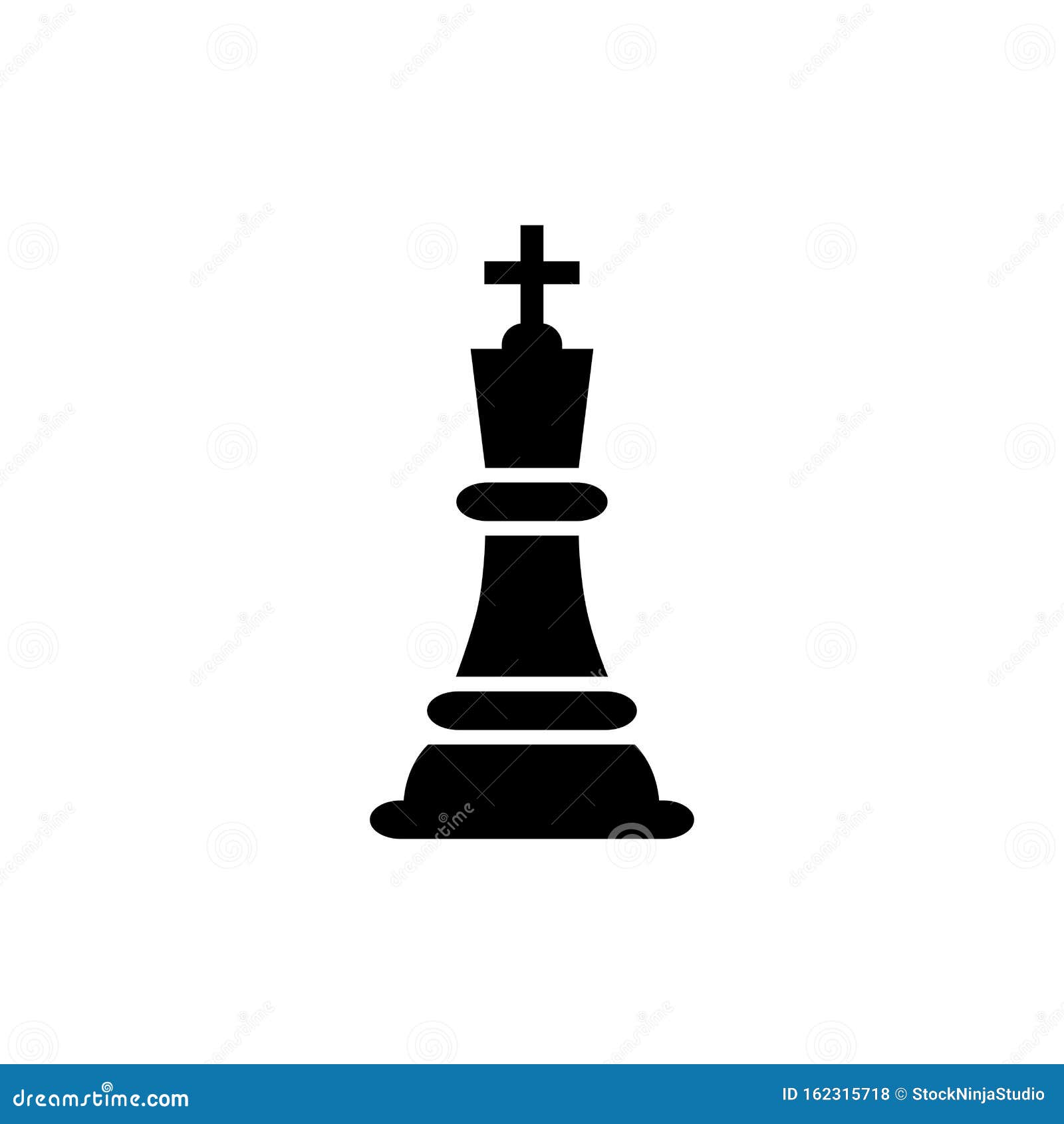 Chess King Icon