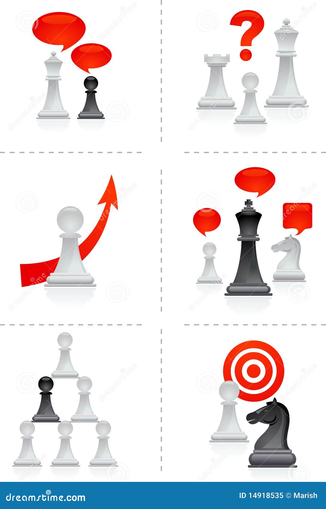 How chess pieces move stock vector. Illustration of game - 20591272