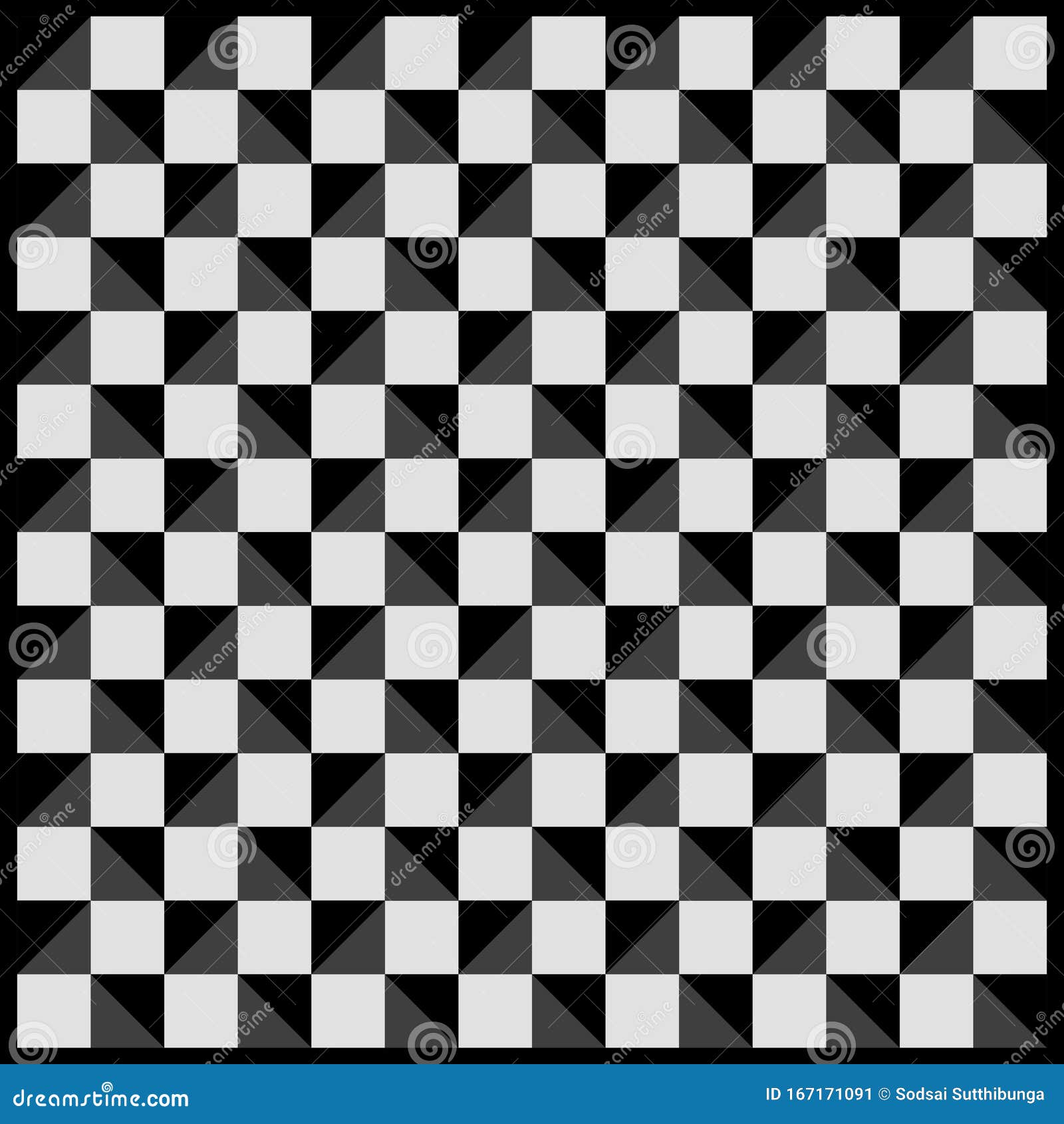 Chess Board Isolated Abstract Black White Background Pattern Seamless  Vector Illustration Wallpaper Texture. Stock Vector - Illustration of  design, cover: 179306532