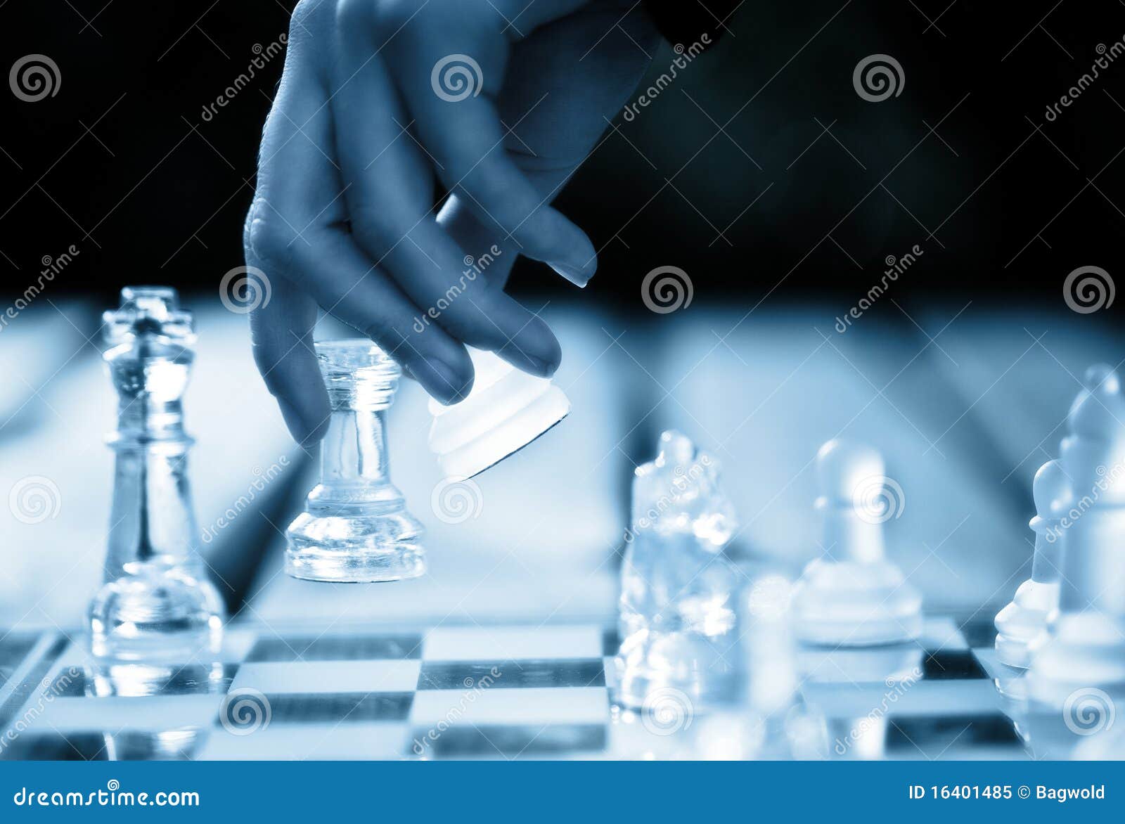 Senior Man Thinking about His Next Move in a Game of Chess Stock Photo -  Image of king, checkmate: 64993646