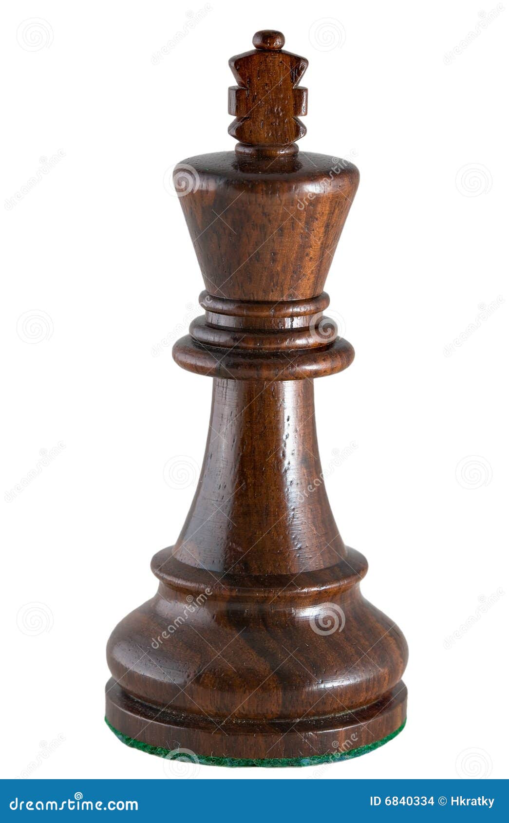 Chess Piece Black King Stock Photo Image Of Intelligent 6840334