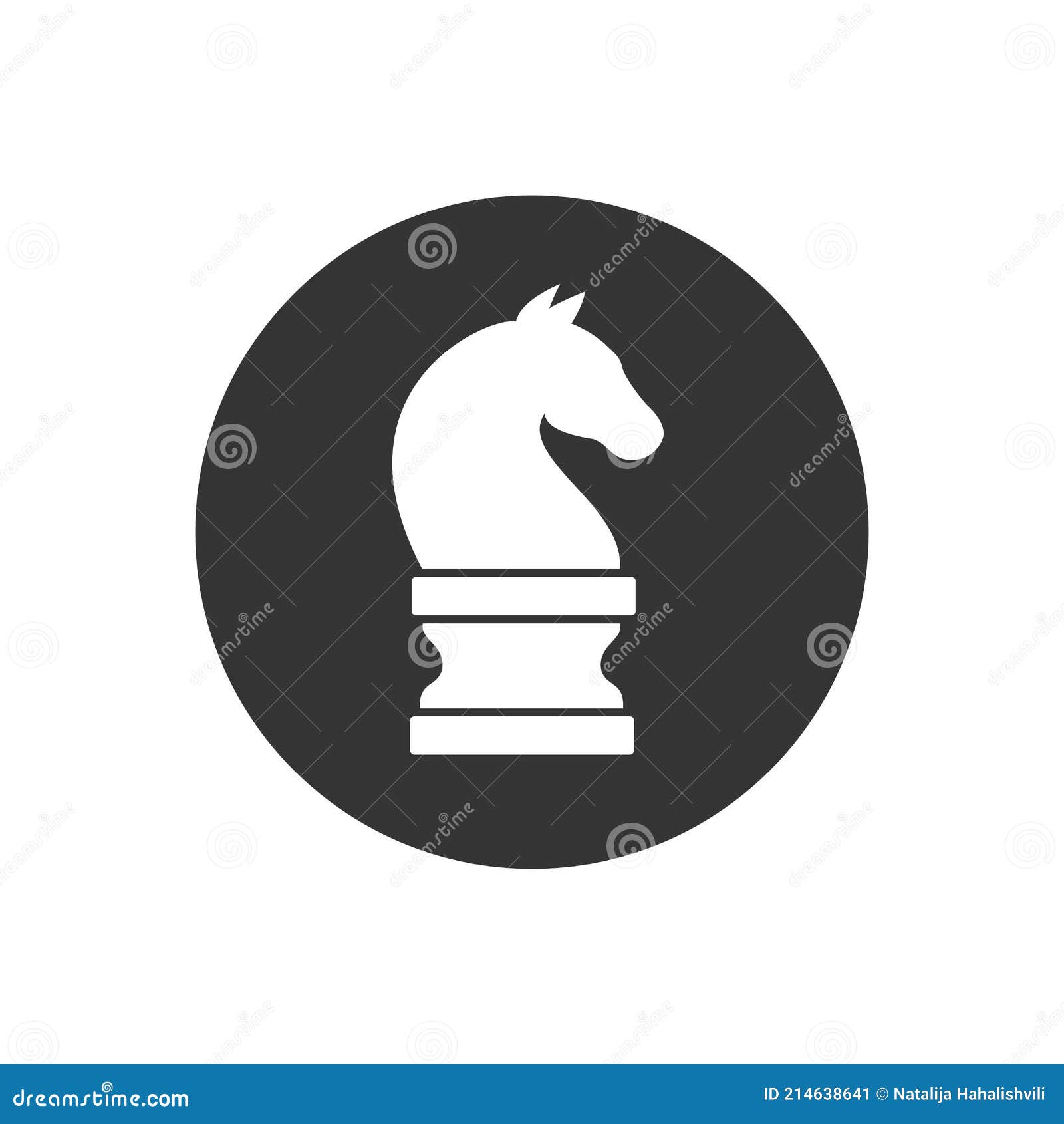 Horse black head silhouette of a chess piece Free Icon