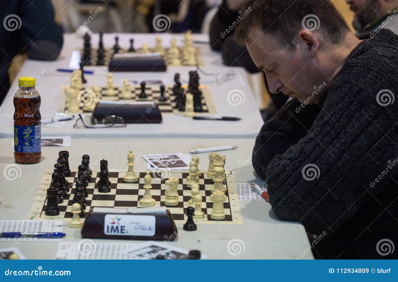 Chess Players during Gameplay at a Local Tournament Editorial Stock Image -  Image of compete, games: 112934809