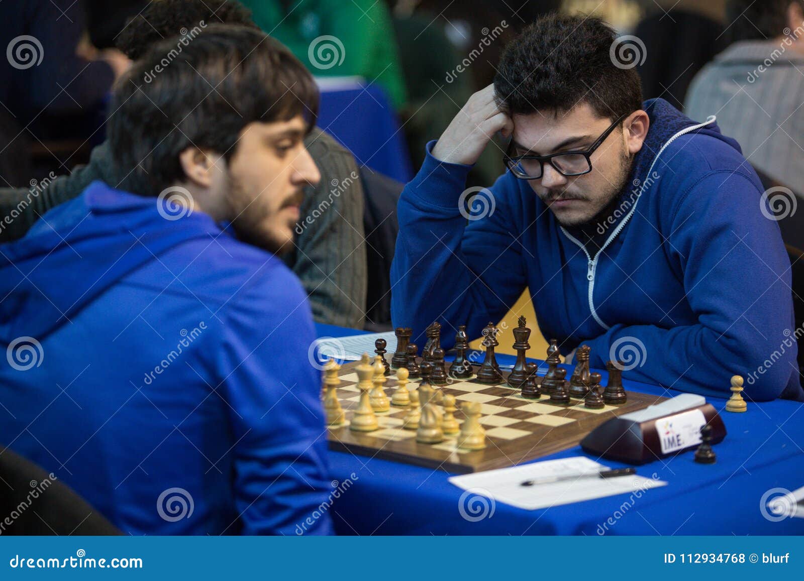 Chess Players during Playing at Local Tournament Editorial Stock Photo -  Image of aged, horse: 112934768