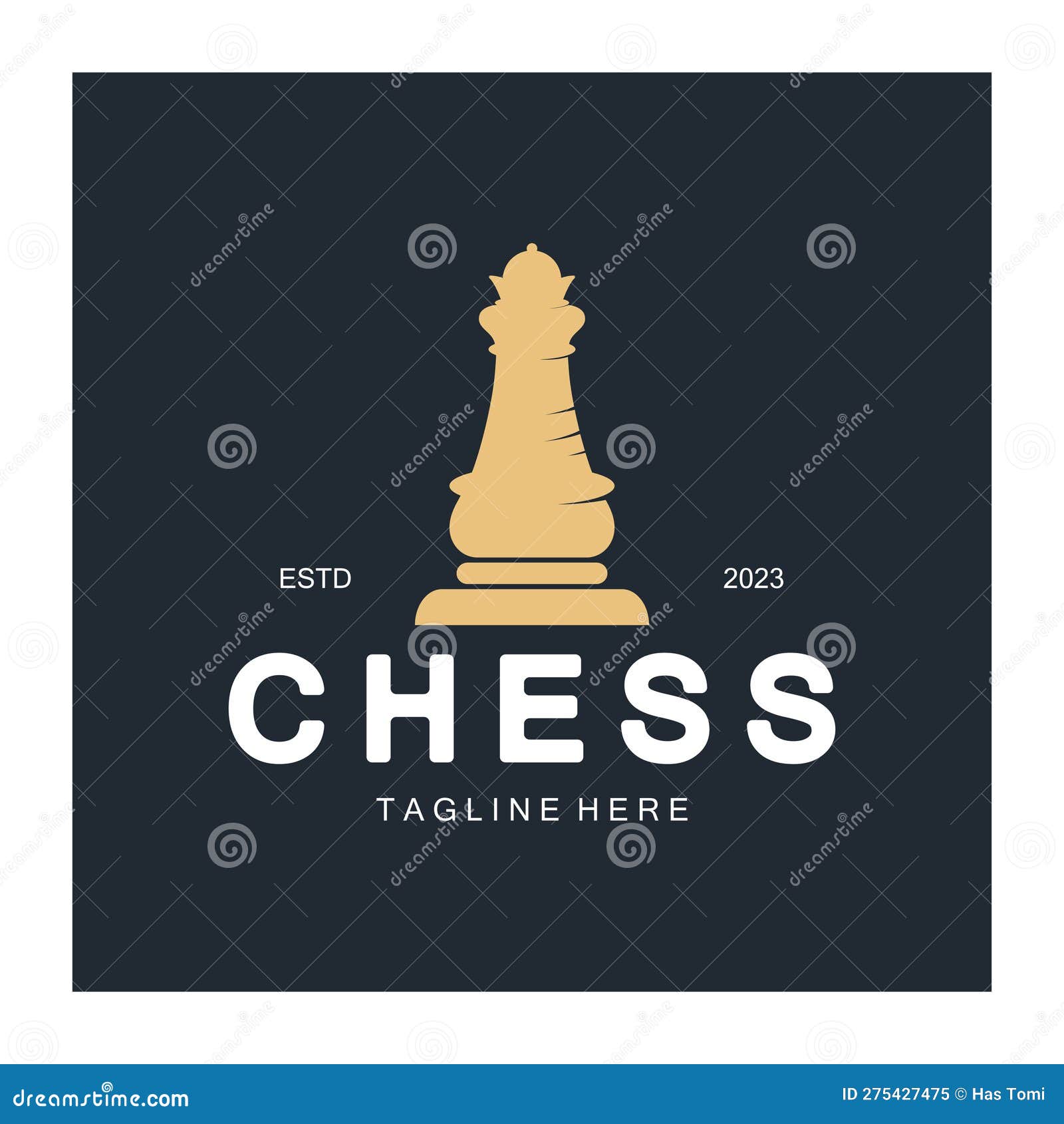 King And Pawn Chess Pieces - Gold And Silver Team Royalty-Free Stock ...