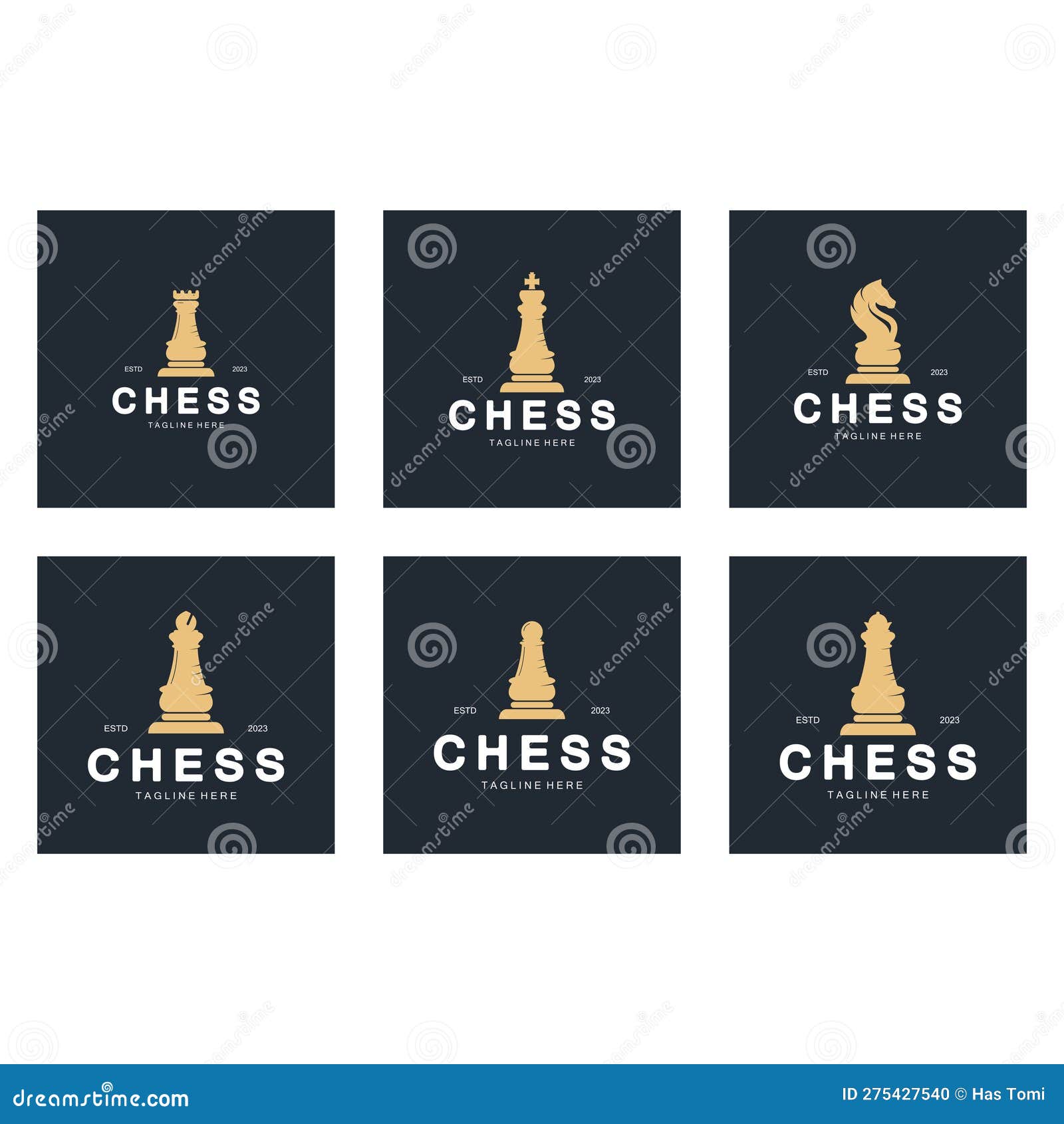 King And Pawn Chess Pieces - Gold And Silver Team Royalty-Free Stock ...