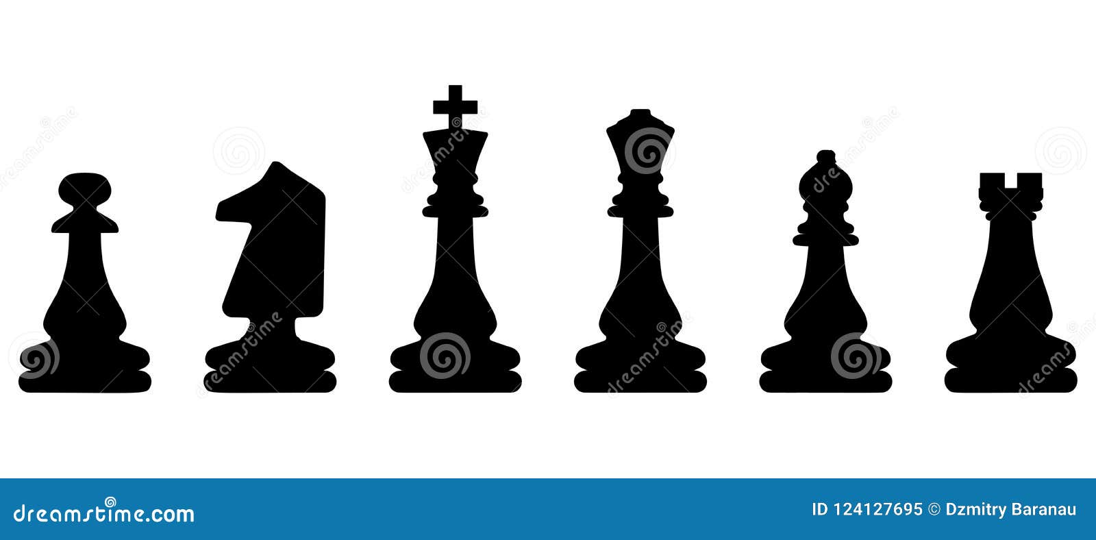 Chess king and queen icon. Simple game element illustration. Game