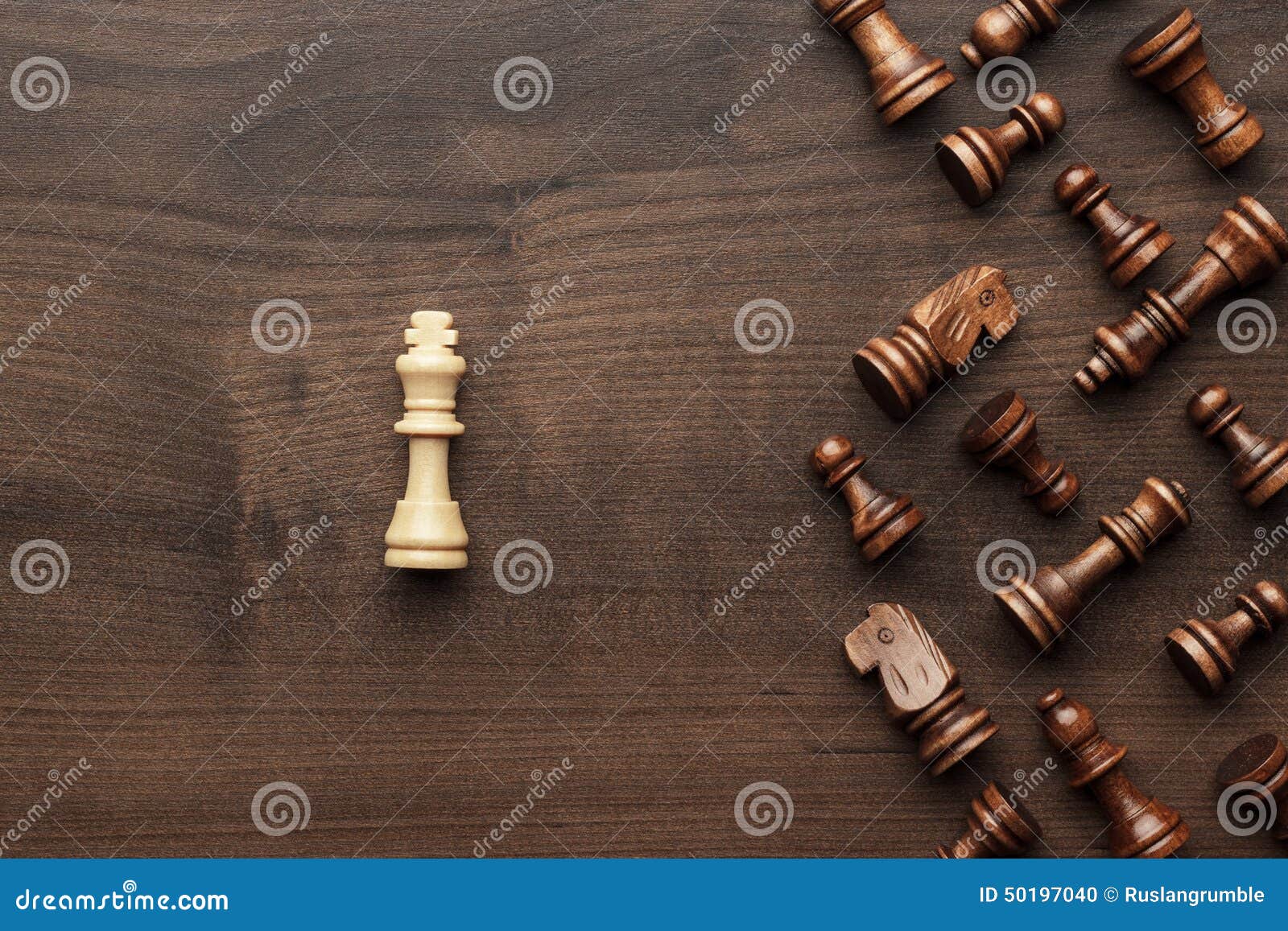 chess uniqueness concept over grey background