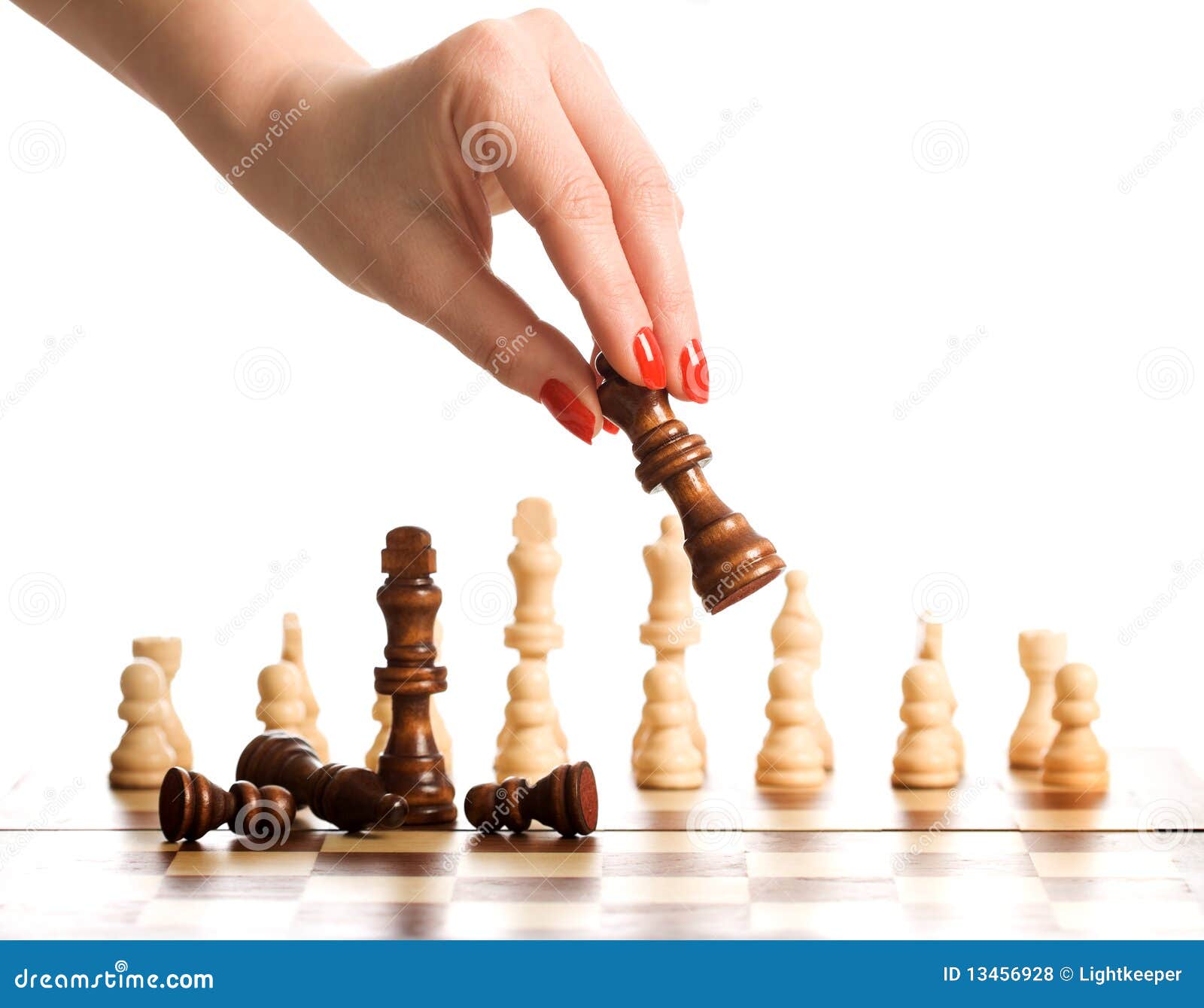 Businessman`s Hand Playing Chess Game To Development Analysis Ne Stock  Photo - Image of competition, business: 123928716