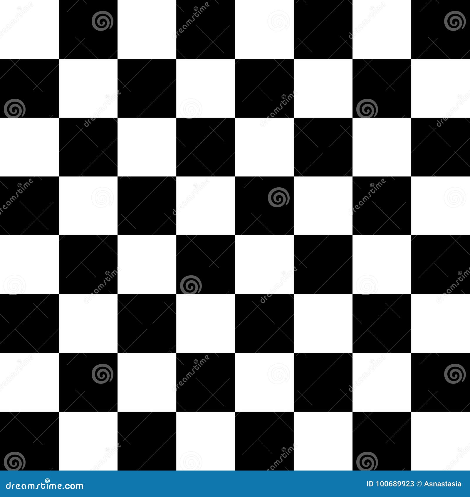 chessboard or checker board seamless pattern in black and white. checkered board for chess or checkers game. strategy