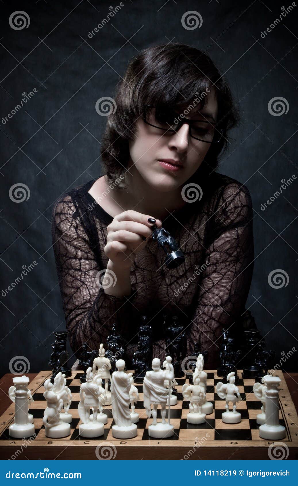 Chessmaster stock image. Image of business, check, beautiful