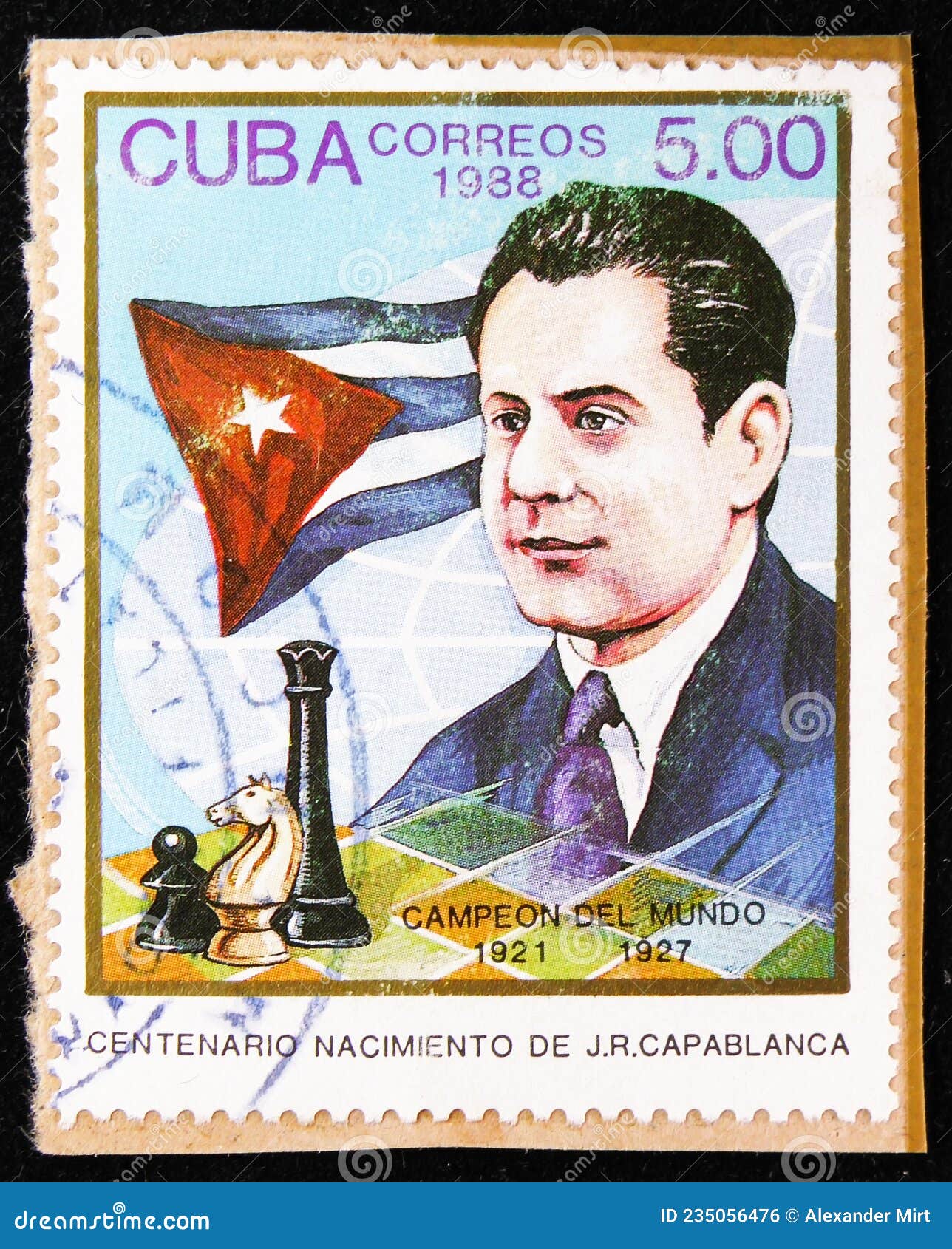 Stamp 2022, Niger 80th memorial anniversary of Jose Raul Capablanca, 2022 -  Collecting Stamps - PostBeeld - Online Stamp Shop - Collecting