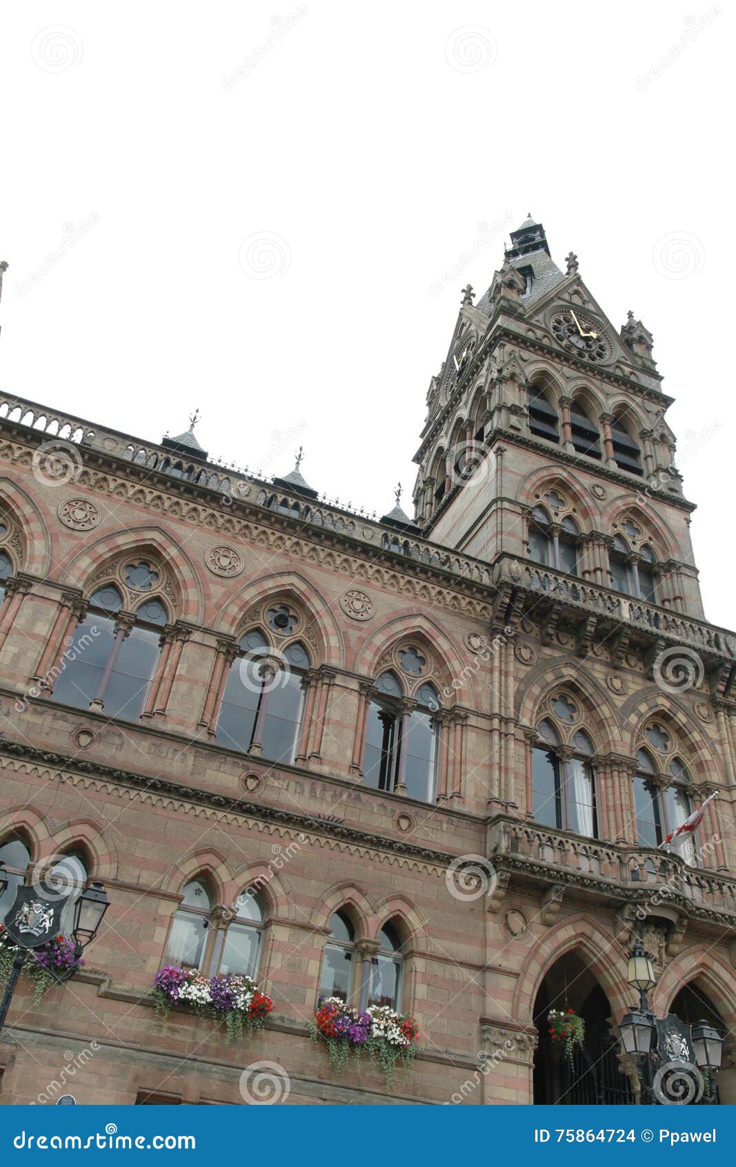 Chester Town Hall editorial stock image. Image of roof 75864724