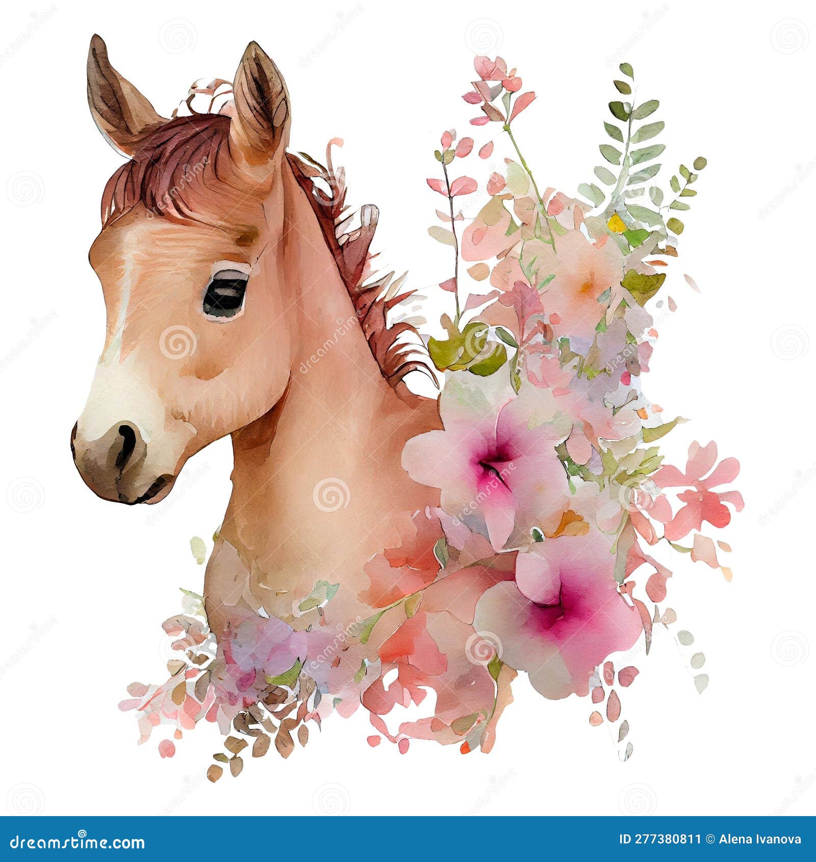 Journal intime cheval fleur cadenas cles equitation fleur rose