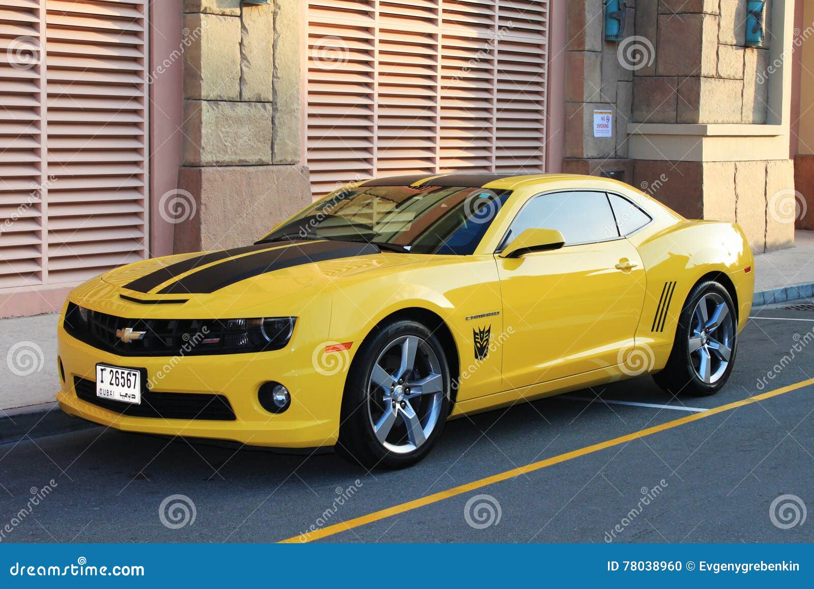 Chevrolet Camaro in Black and Yellow Editorial Image - Image of vehicle,  automobile: 78038960