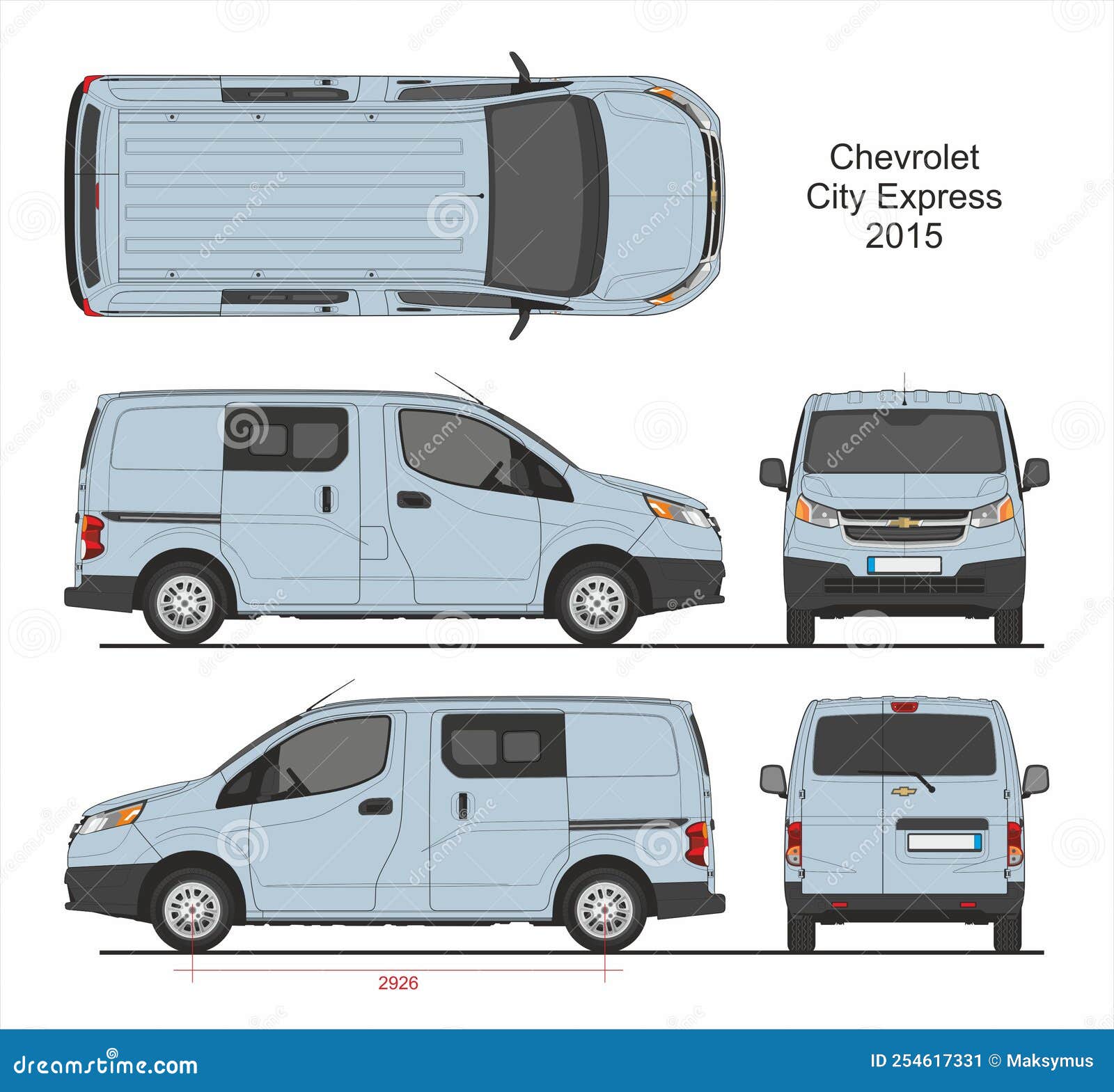 Chevy city sale express van