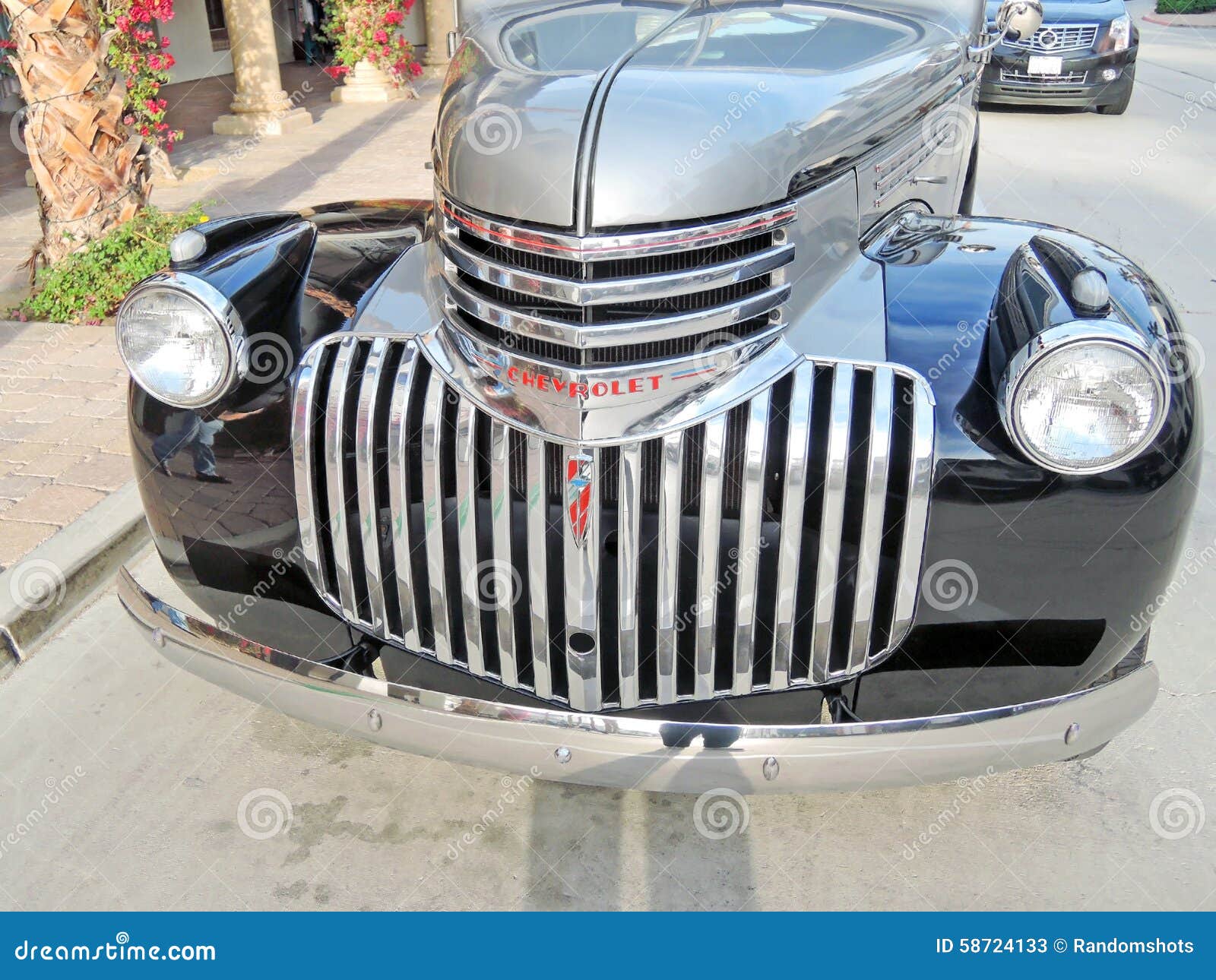 Chevrolet Grill editorial stock photo. Image of haul 58724133