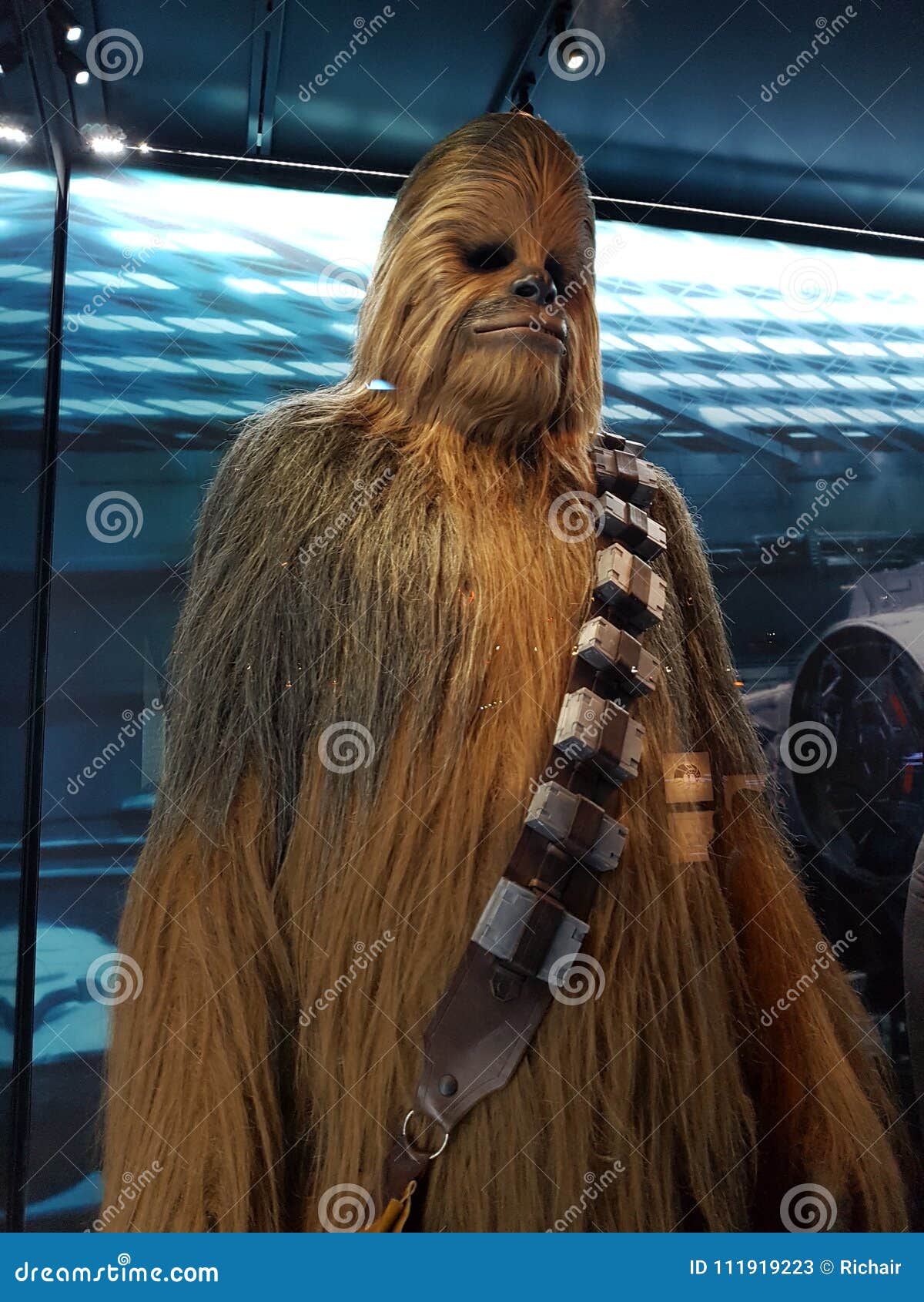 Chewbacca van Star Wars redactionele stock foto. Image of ster - 111919223