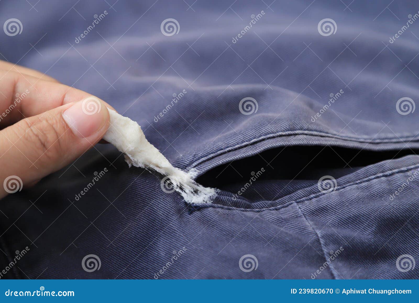 Sticky Situation  How To Remove Chewing Gum From Denim