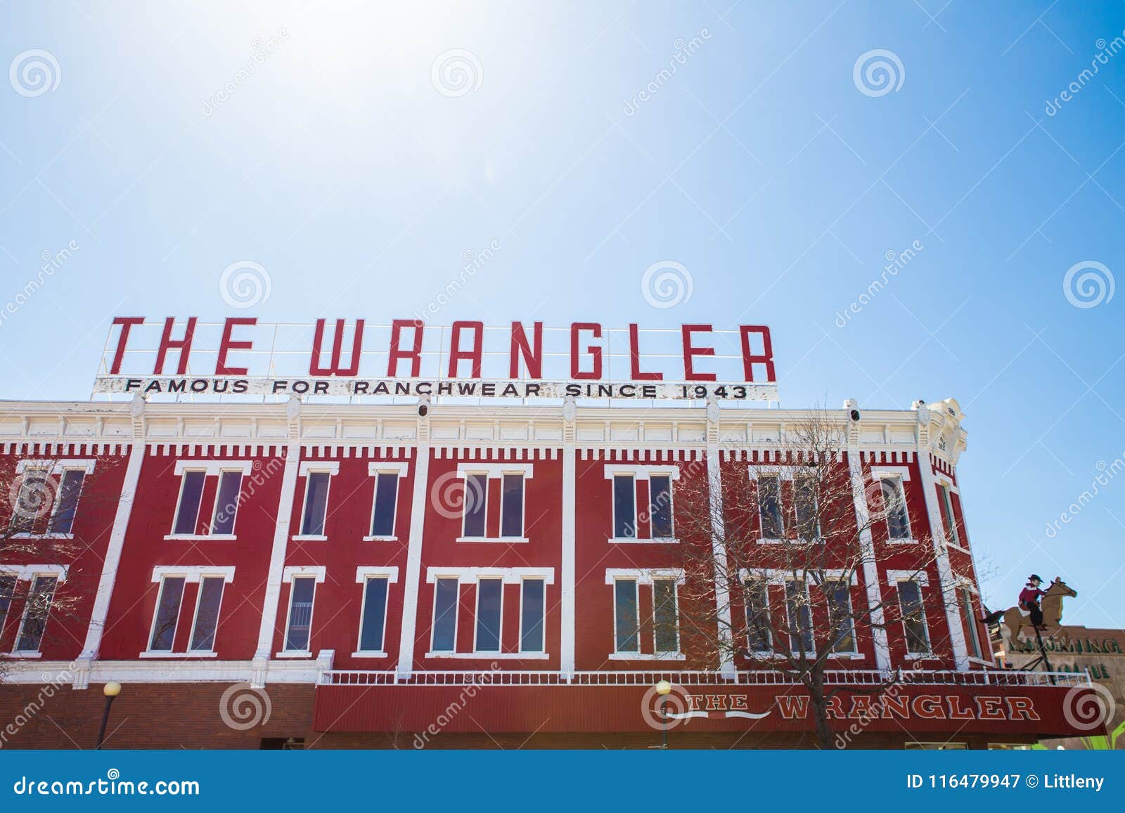 The Wrangler Store Cheyenne Wyoming Editorial Photography - Image of  retail, landmark: 116479947