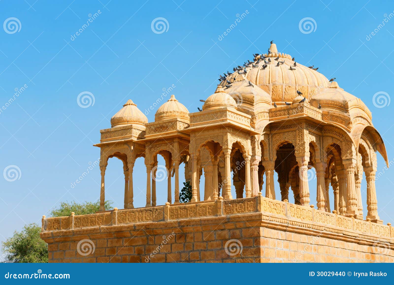 royal cenotaphs, bada bagh, india